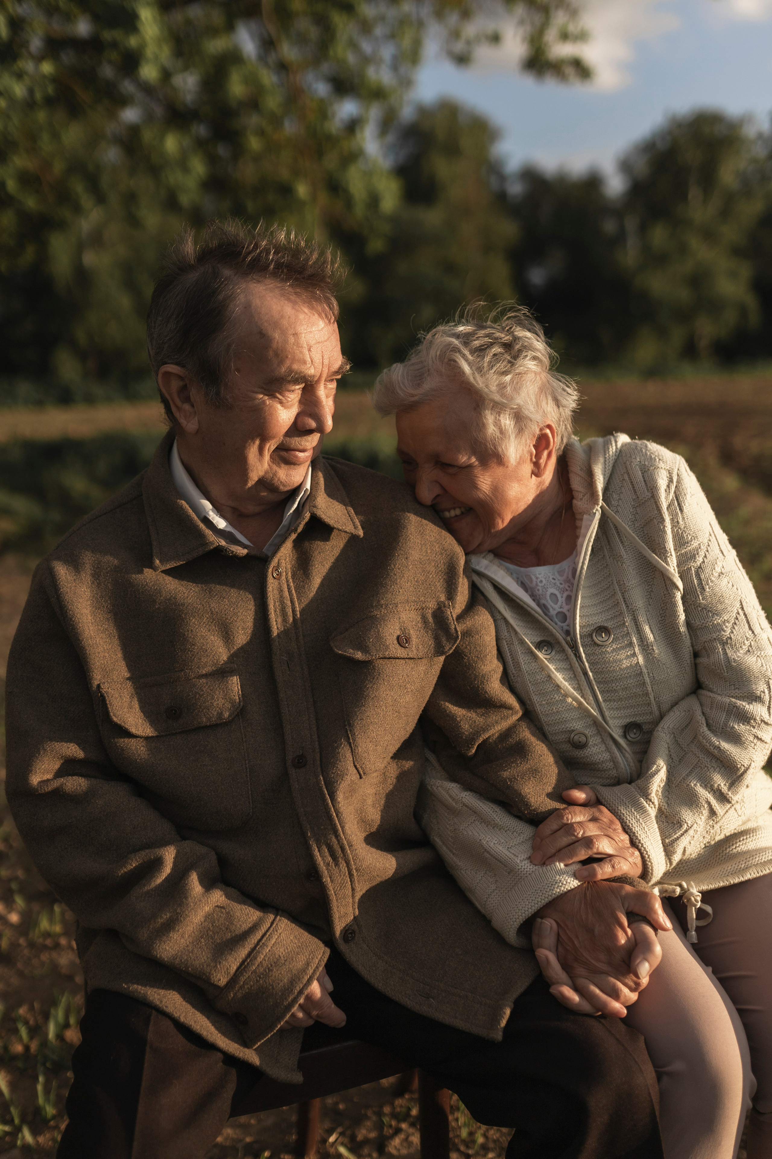 Фотосессия с бабушкой и дедушкой. Фотограф в Москве и Серпухове Анастасия Руднева