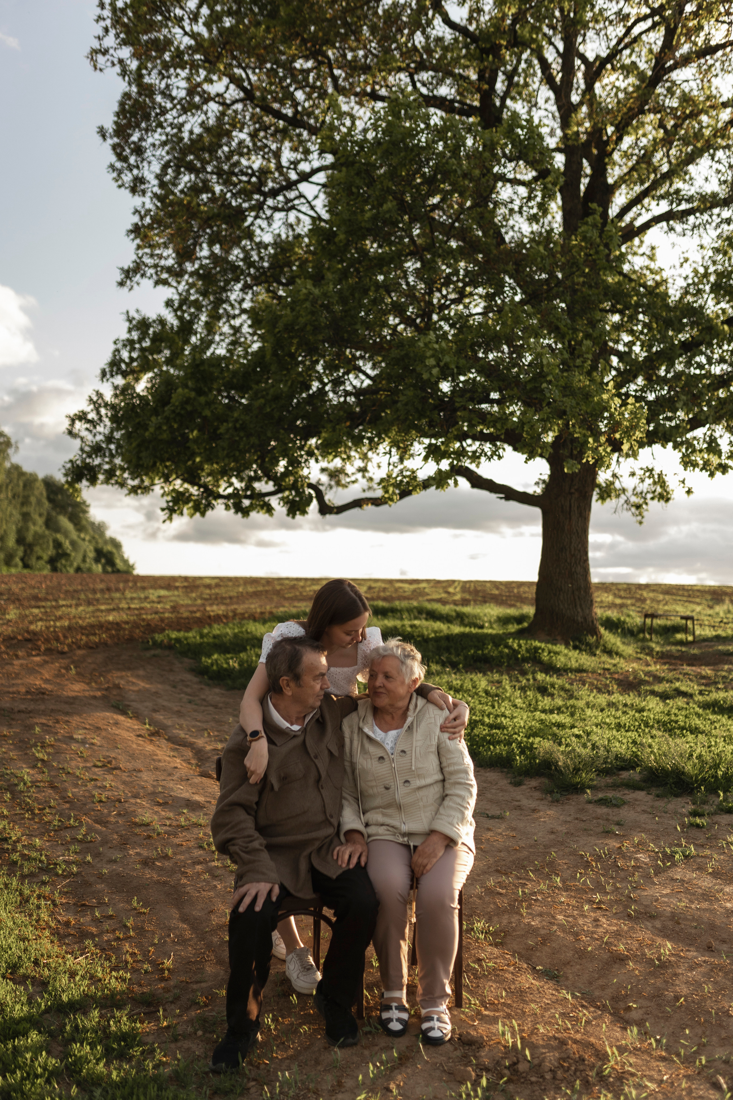 Фотосессия с бабушкой и дедушкой. Фотограф в Москве и Серпухове Анастасия Руднева