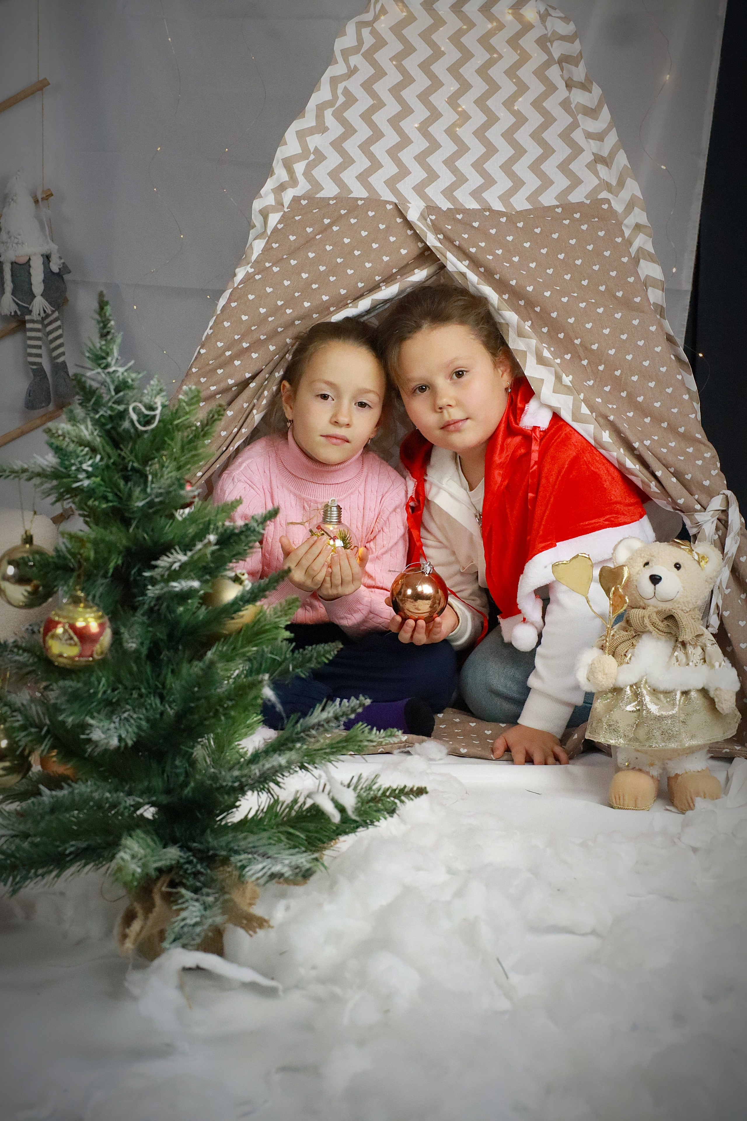 Новогодние детские фотосессии. Фотолаборатория Ваниль