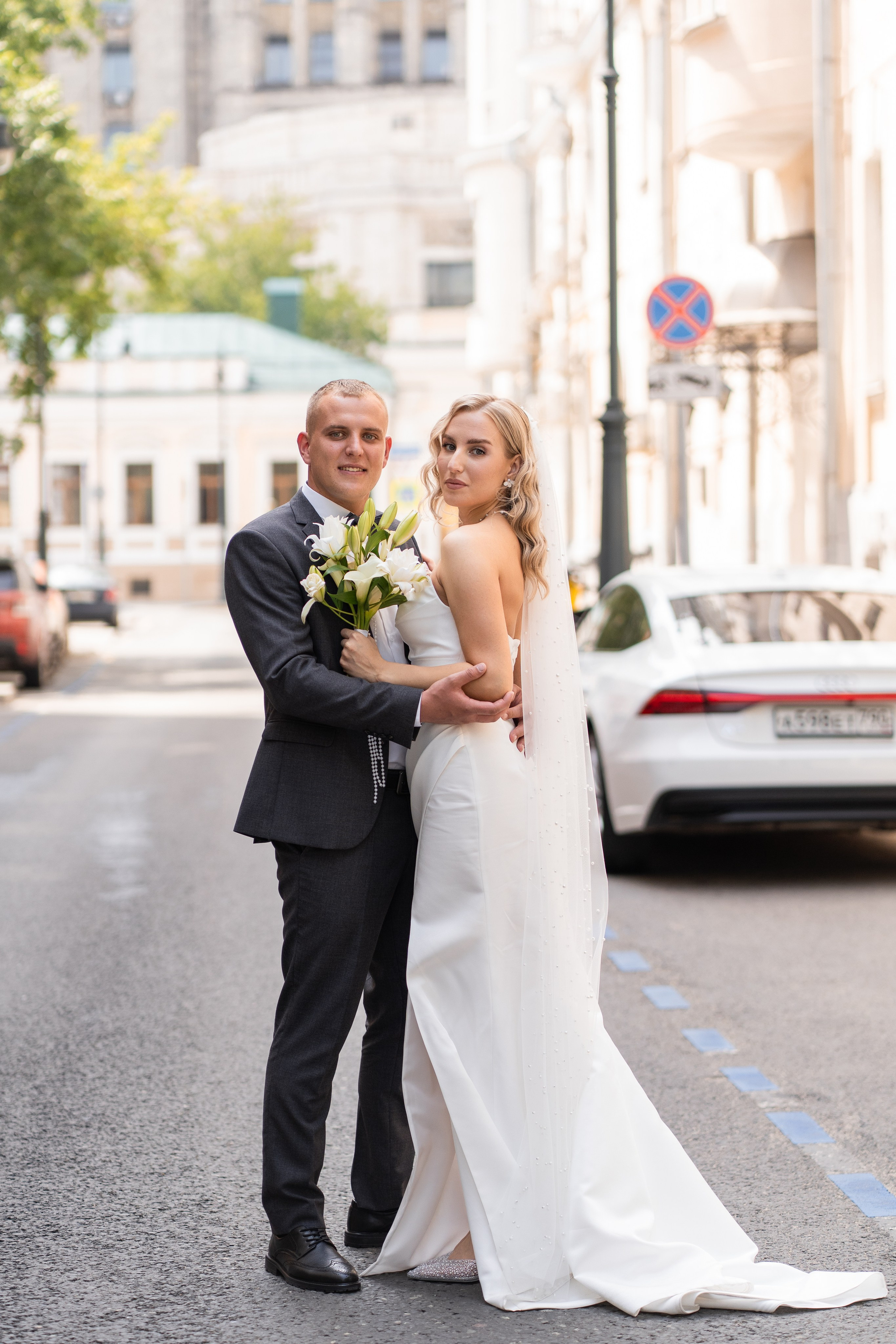 Свадебная фотосессия в Москве, регистрация в Кутузовском ЗАГСе Москва. Свадебный фотограф в Москве Анна Полушина
