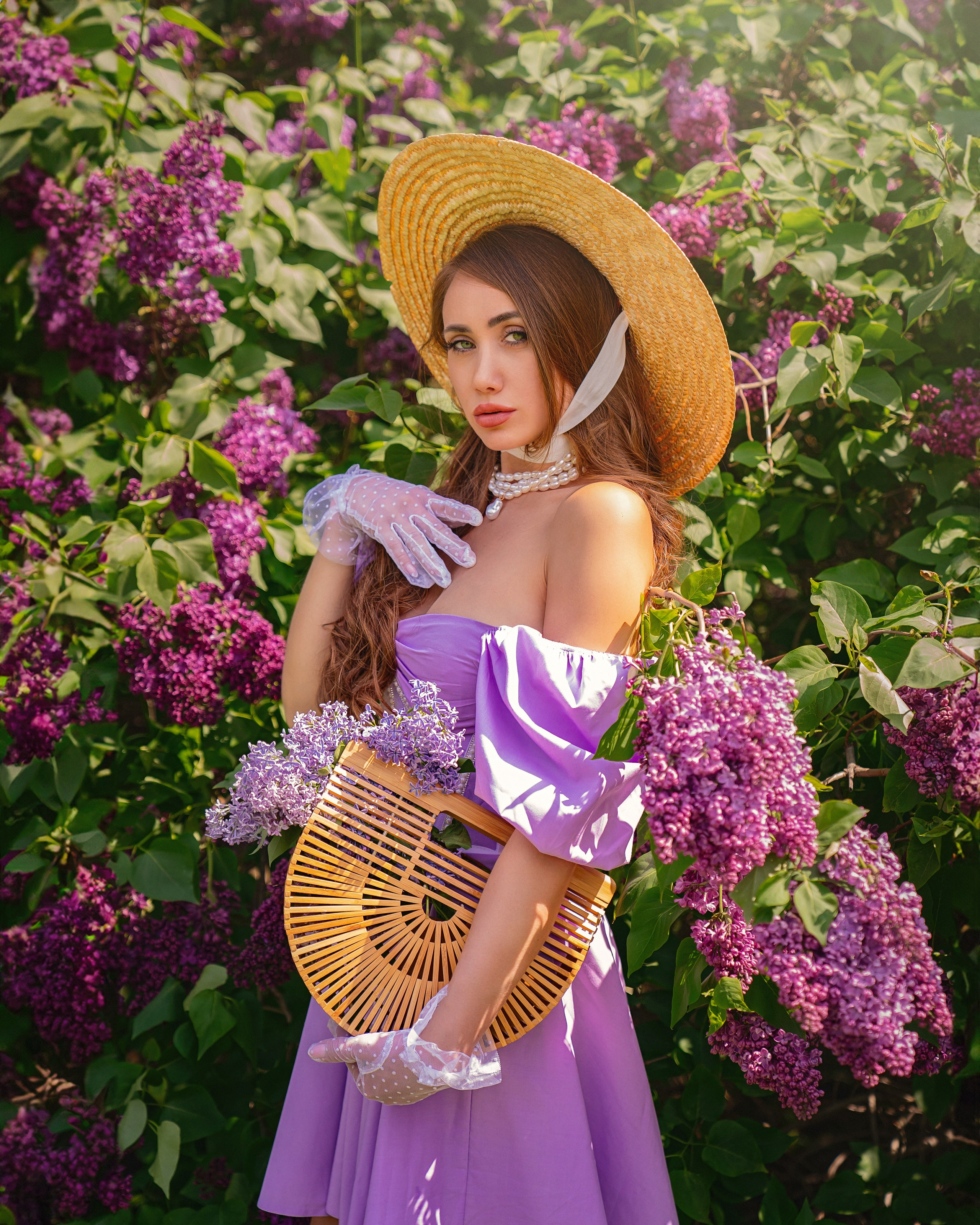 Чаепитие в сиреневом саду. Трубинова Екатерина | Семейный фотограф | Москва