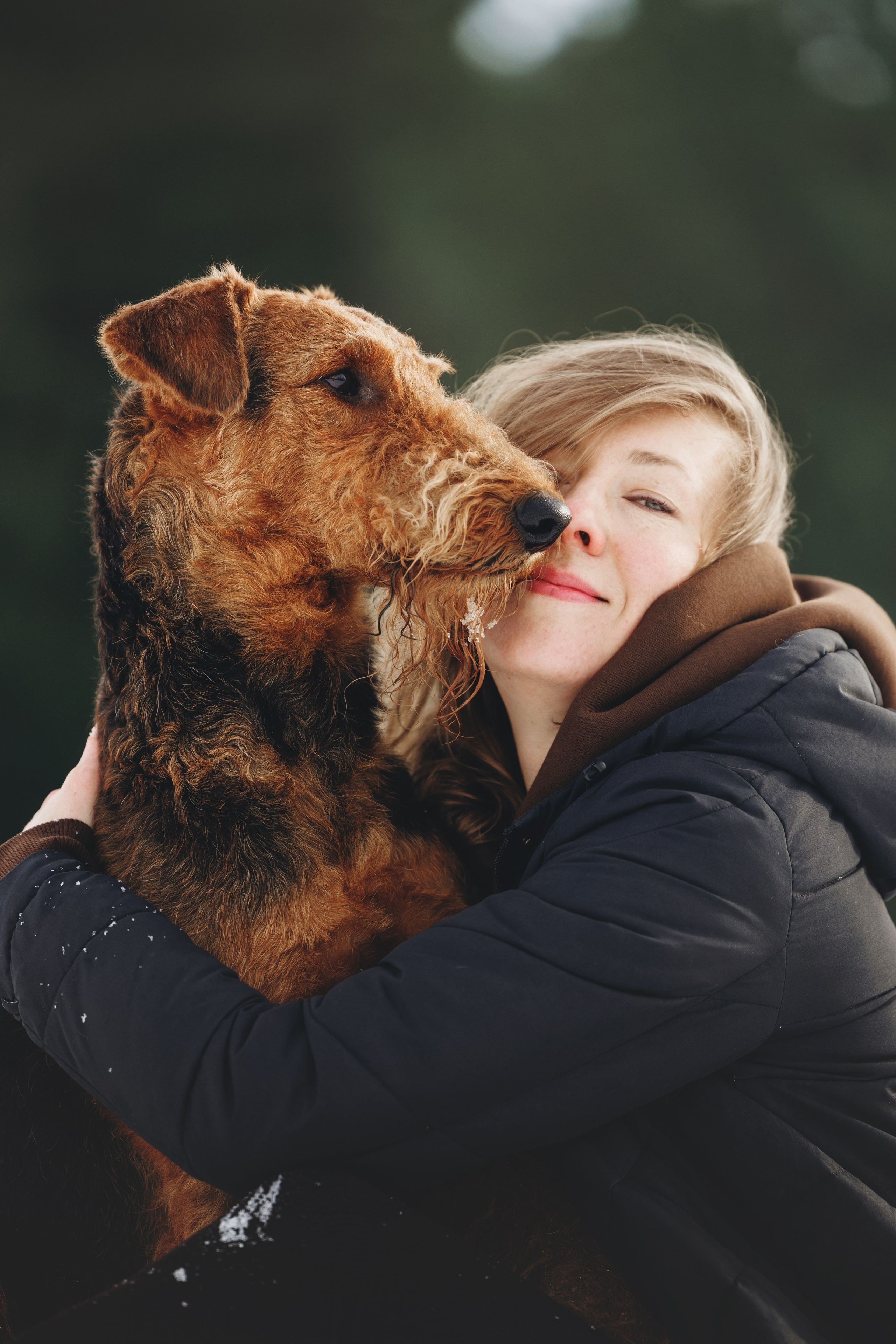 Оля и Хард. Фотограф анималист Осипчикова Мария
