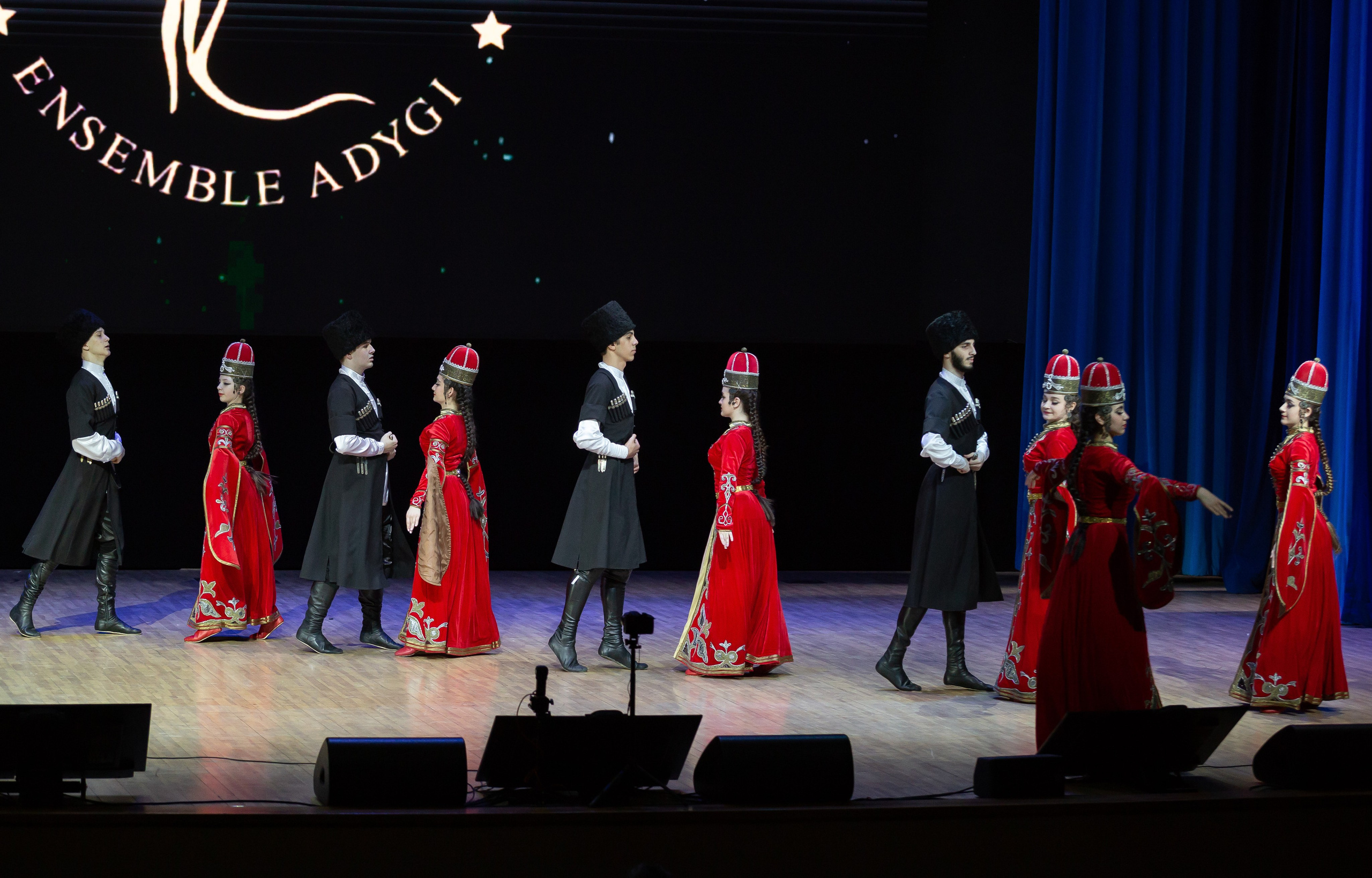 Юбилейный концерт танцевального коллектива «Адыги». Репортажный фотограф в Москве