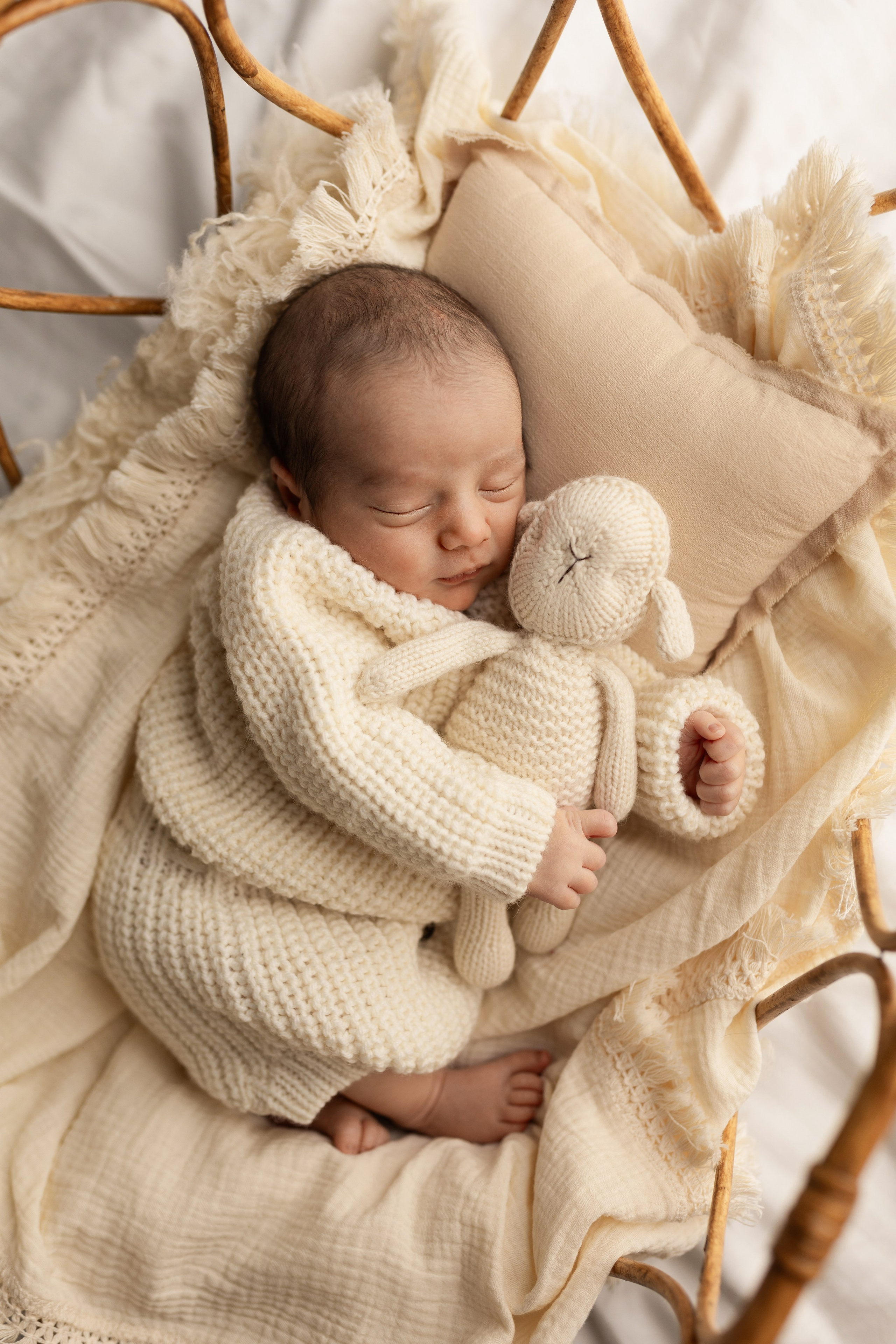 Адам. Лилия Алтухова — фотограф новорожденных в Москве и области