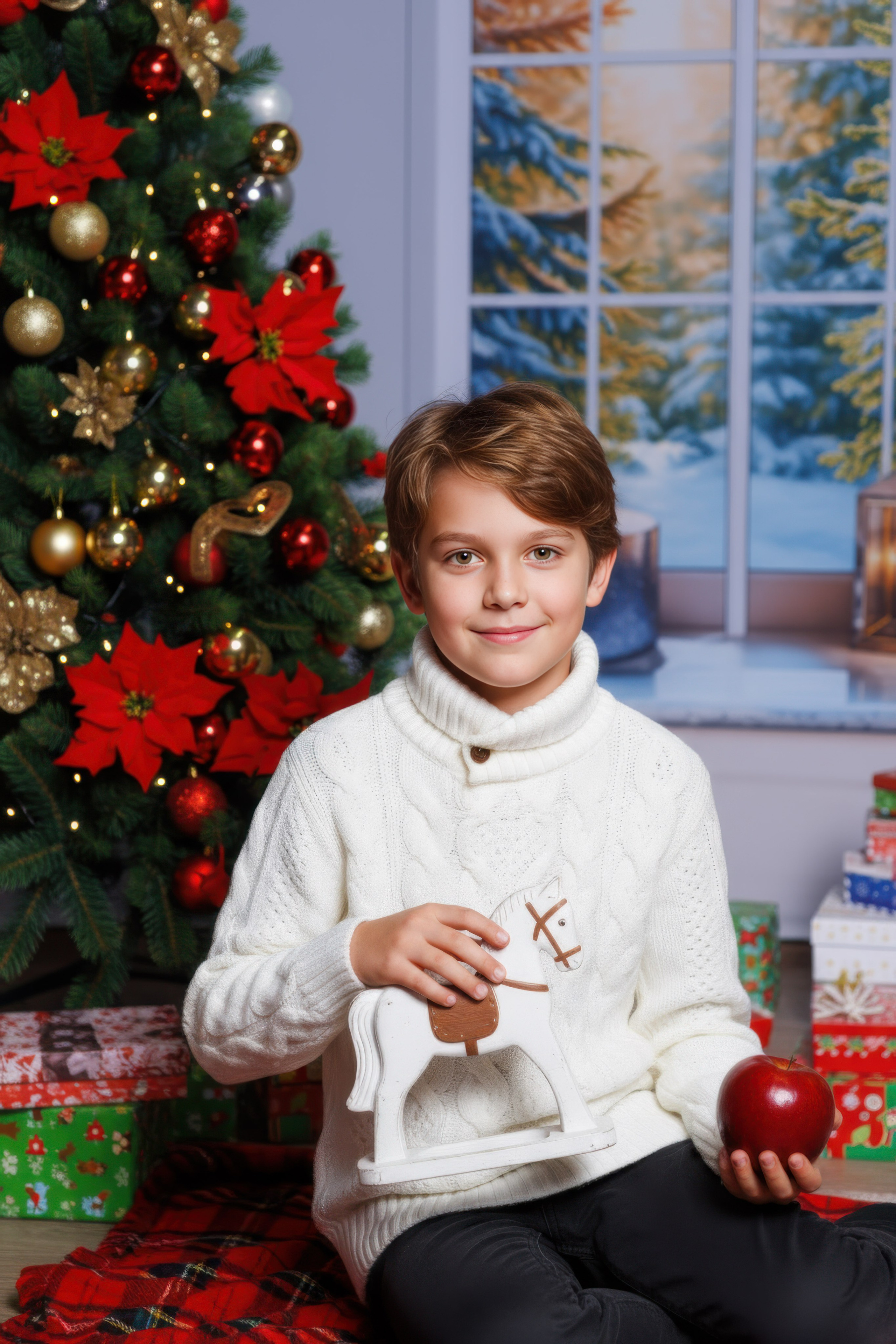 Рождество. Детская фотостудия Москва