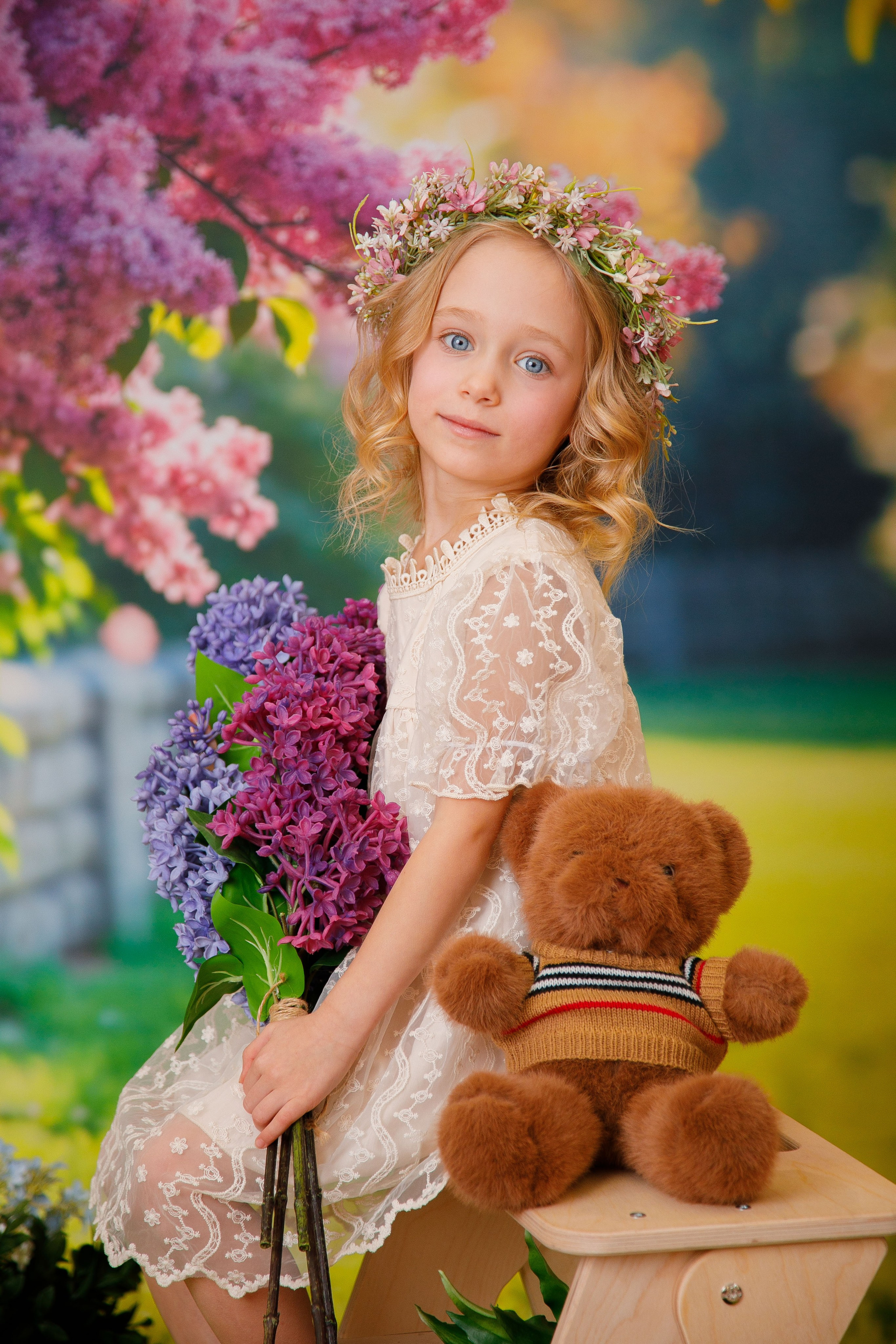 Сирень. Детская фотостудия Москва