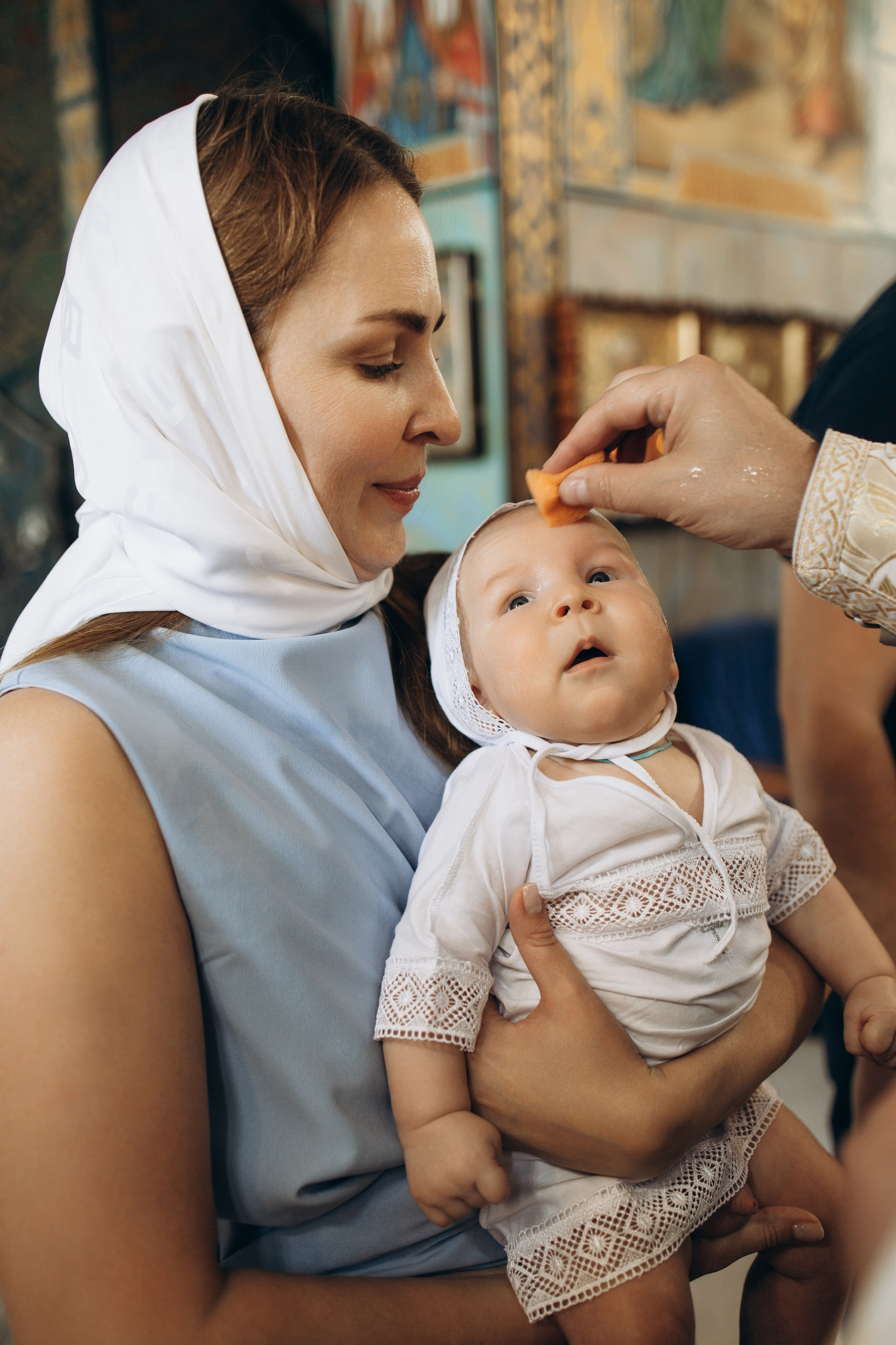 Крещение Ивана. Самый теплый фотограф в Краснодаре Рябоконь Ксения