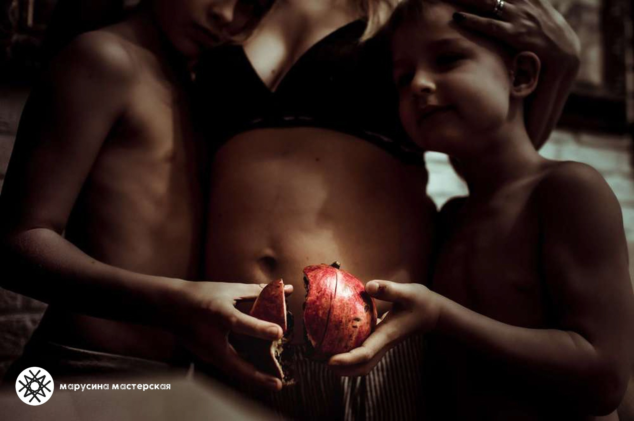 Творческая фотография, снятая в рамках зимней творческой практики