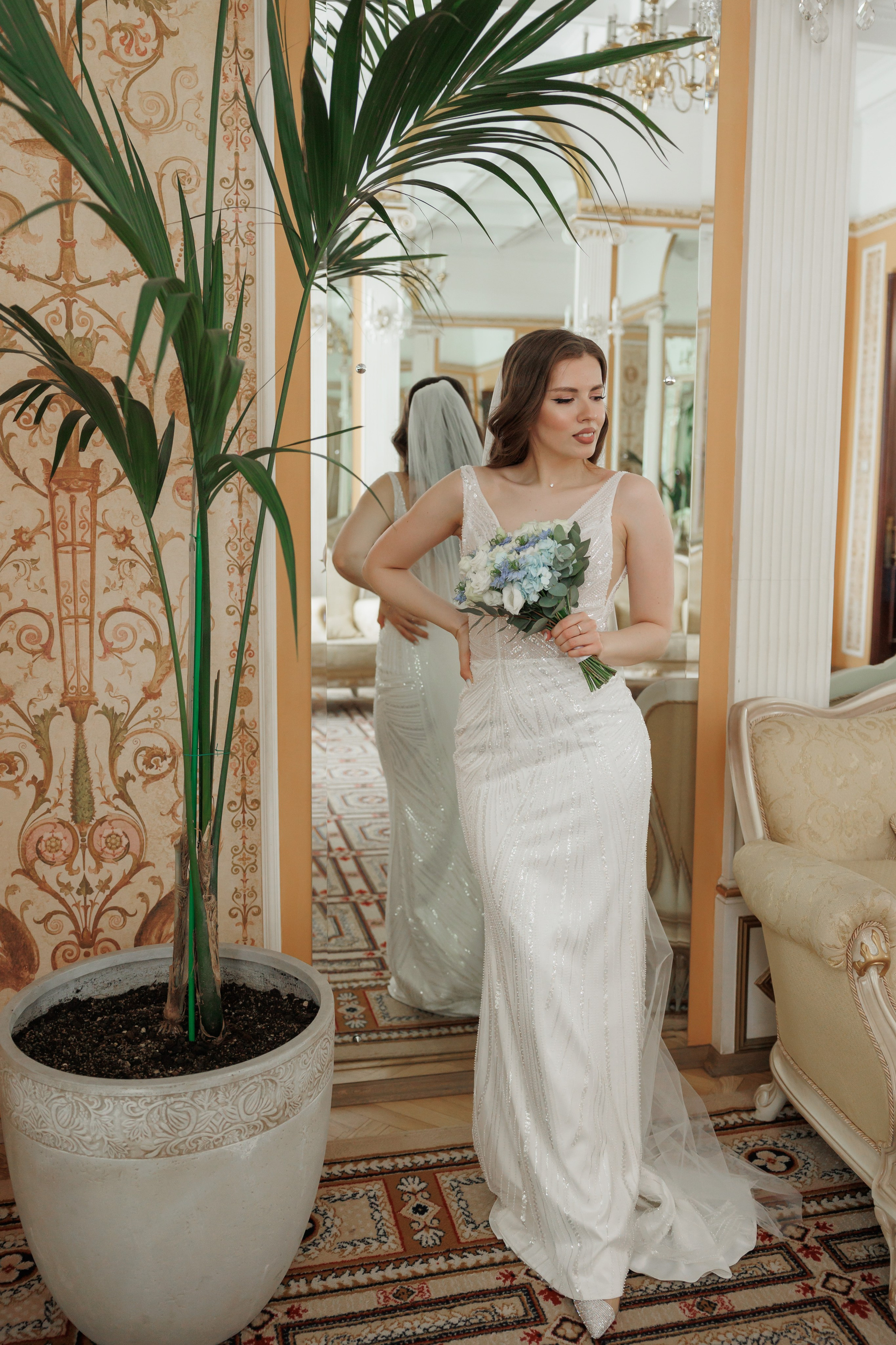 Даша и Дима, Грибоедовский ЗАГС. Свадебный и репортажный фотограф (Москва, Королев и другие)