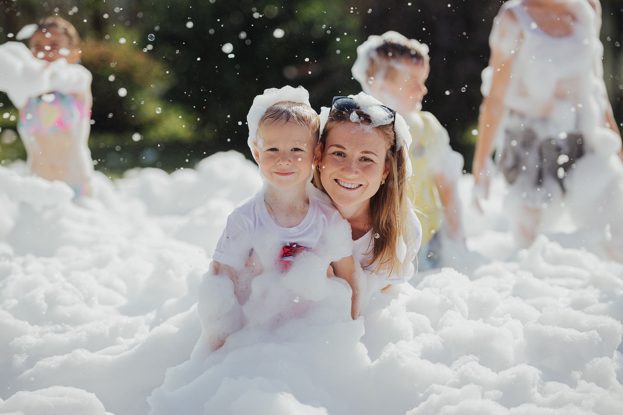 Детский день рождения с аниматором, пенная вечеринка. Свадебный и репортажный фотограф в Ярославле Евгений Сальников