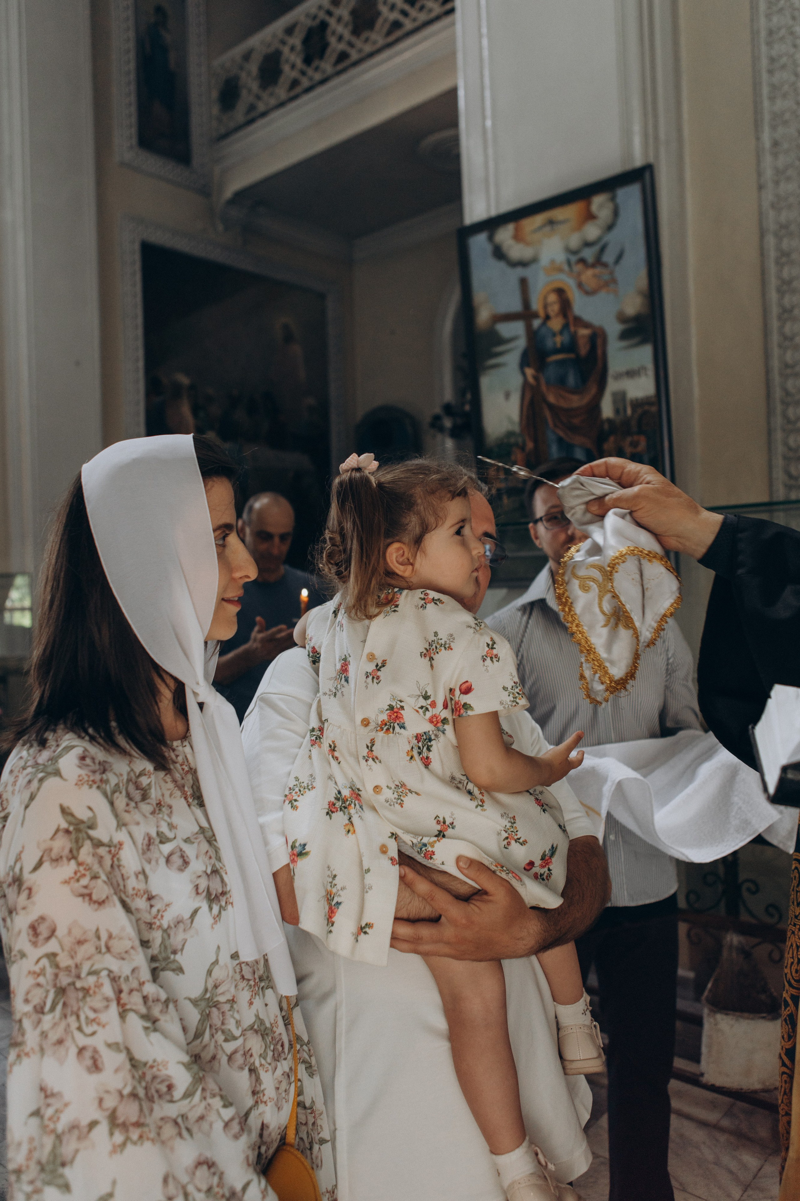 Крещение Томы. Семейный фотограф и фотограф на роды в Ростове-на-Дону Мухина Виктория