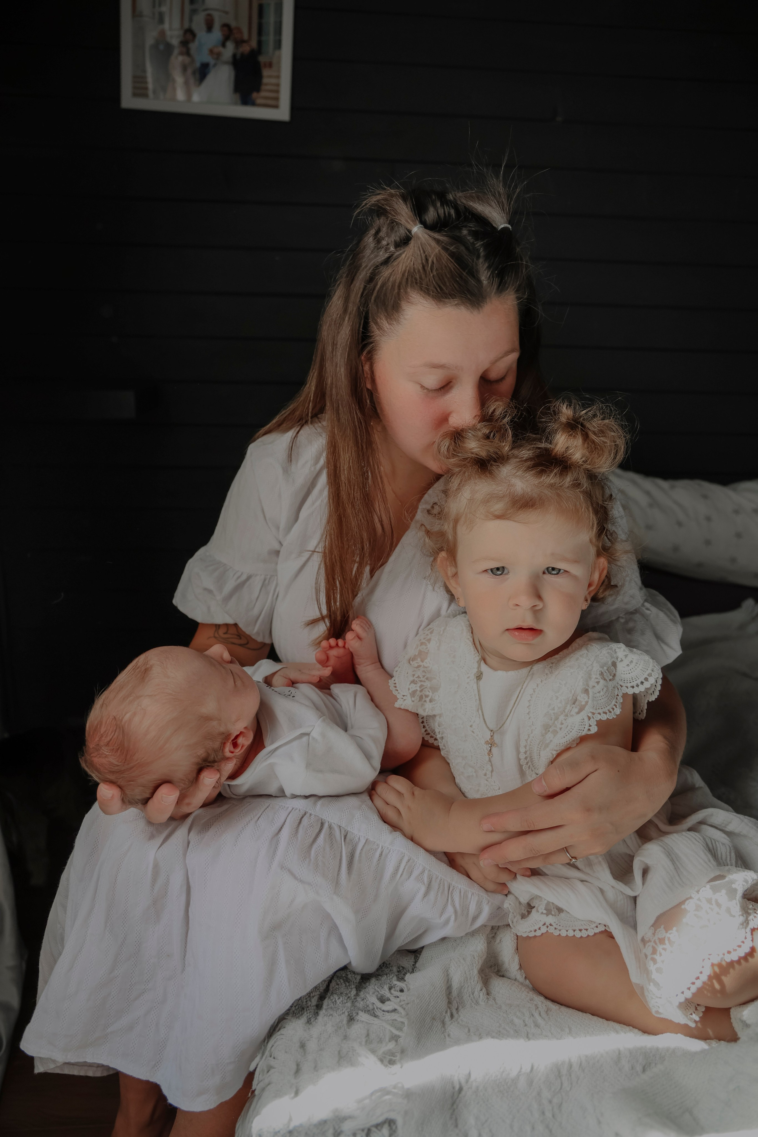 Настя Руслан София Ратмир. Фотограф новорожденных