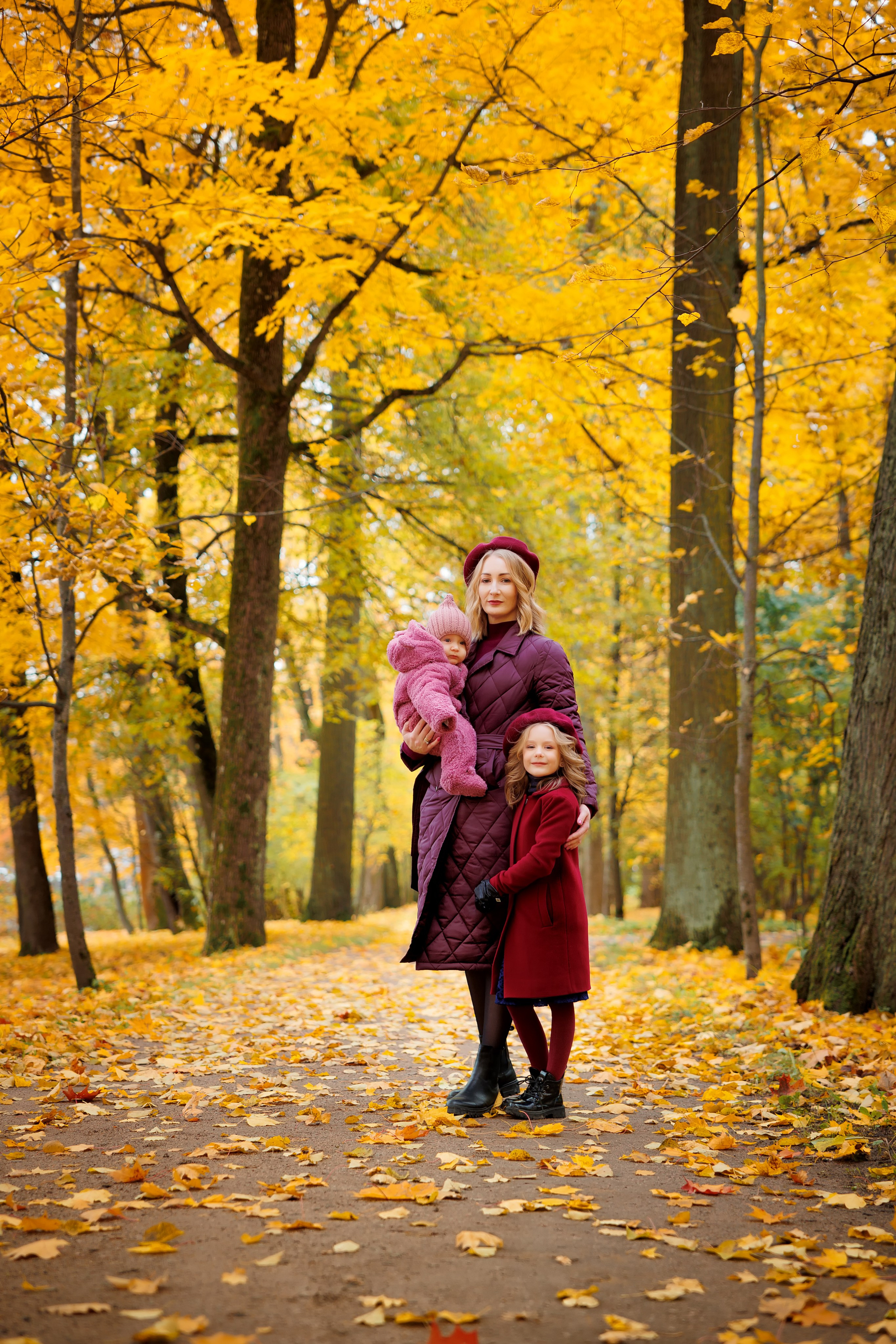 Осенняя фотосессия в парке