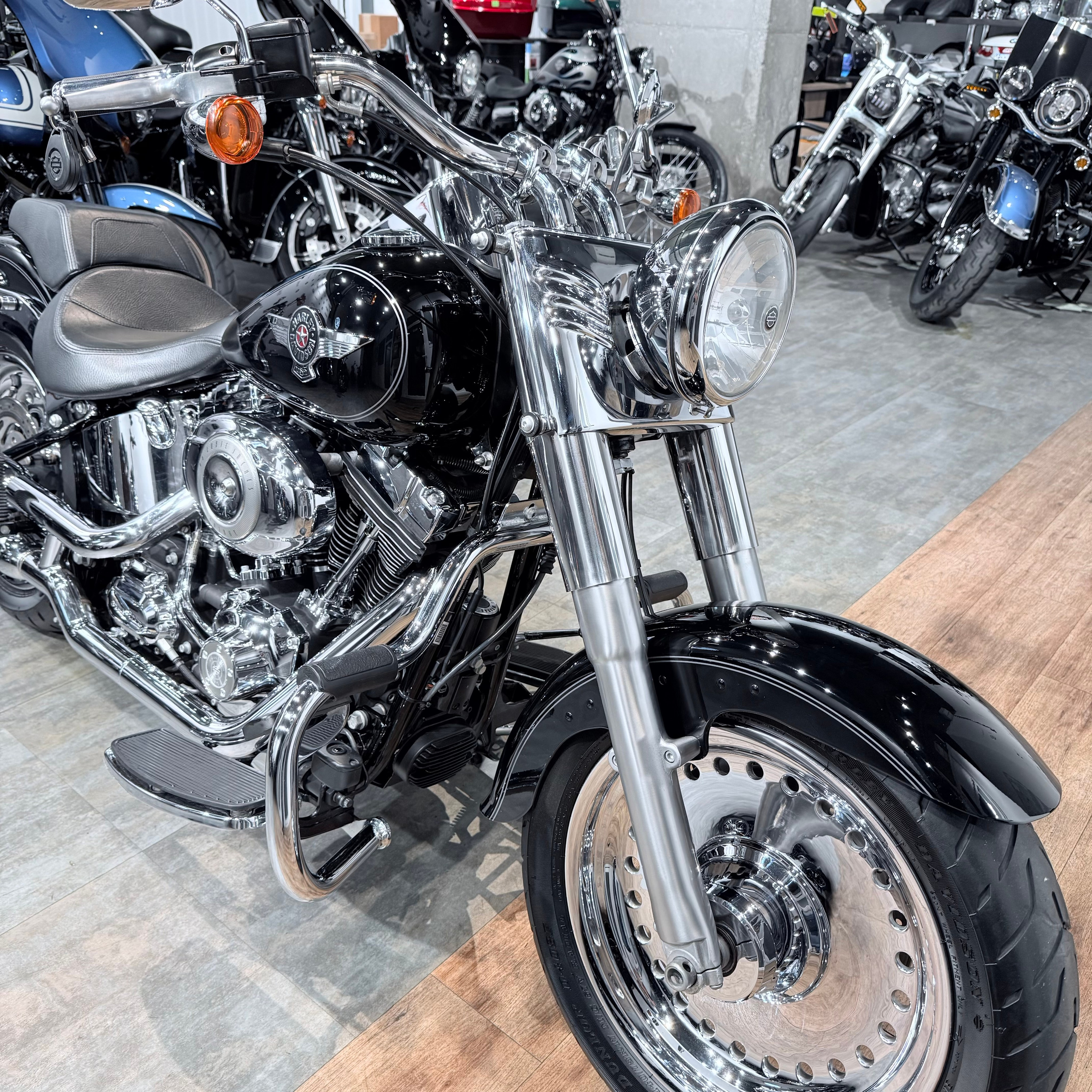 2014 Fat Boy АВS Vivid Вlаck Chromе Еdition. Hello Davidson, Москва. Только хорошие мотоциклы…