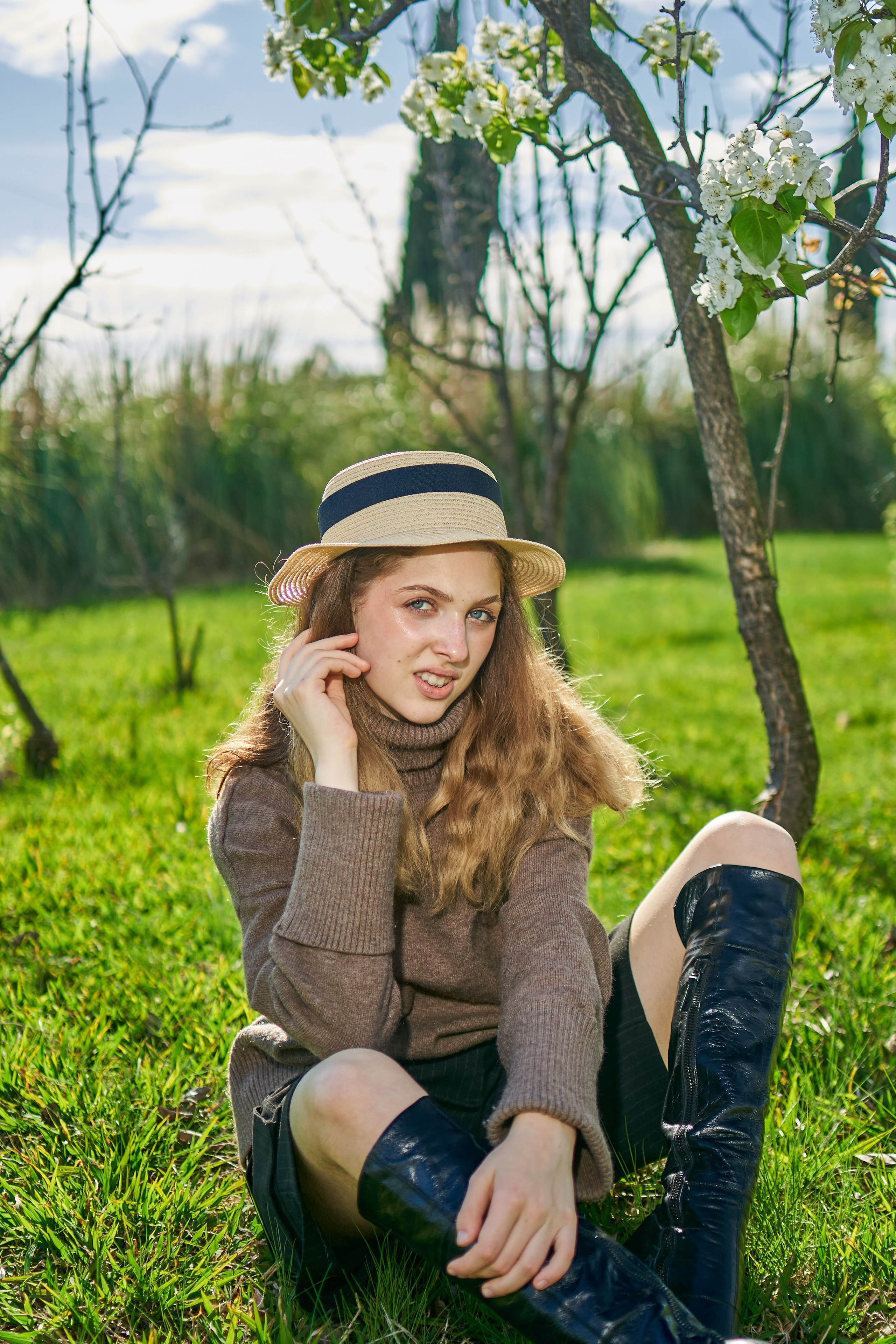 Фотосессия Марии в цветении. Фотограф Абхазия|Цандрипш|Гагра|Сириус|Красная Поляна Артём Большаков