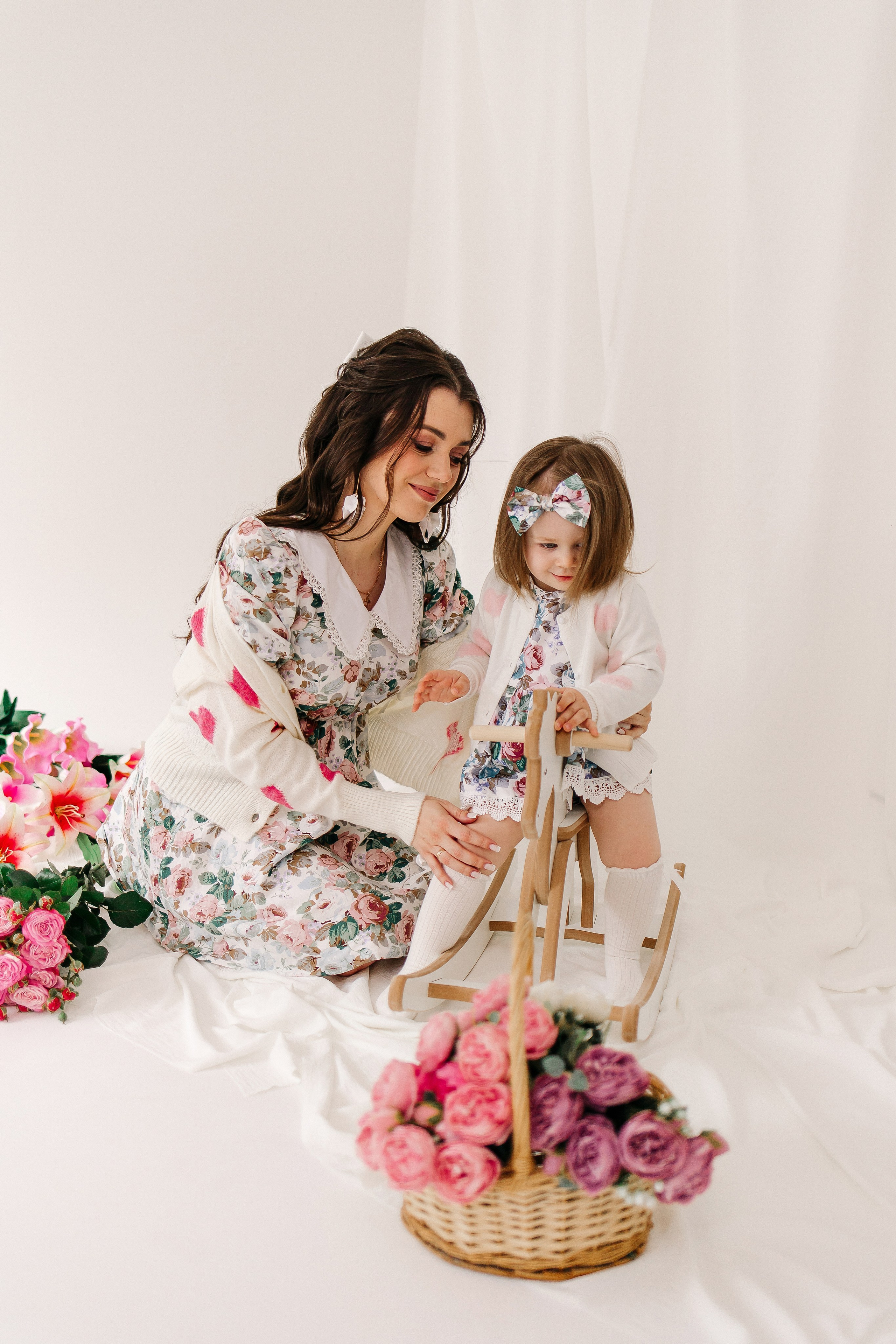 Мама и дочь. Свадебный фотограф Кропоткин Краснодар