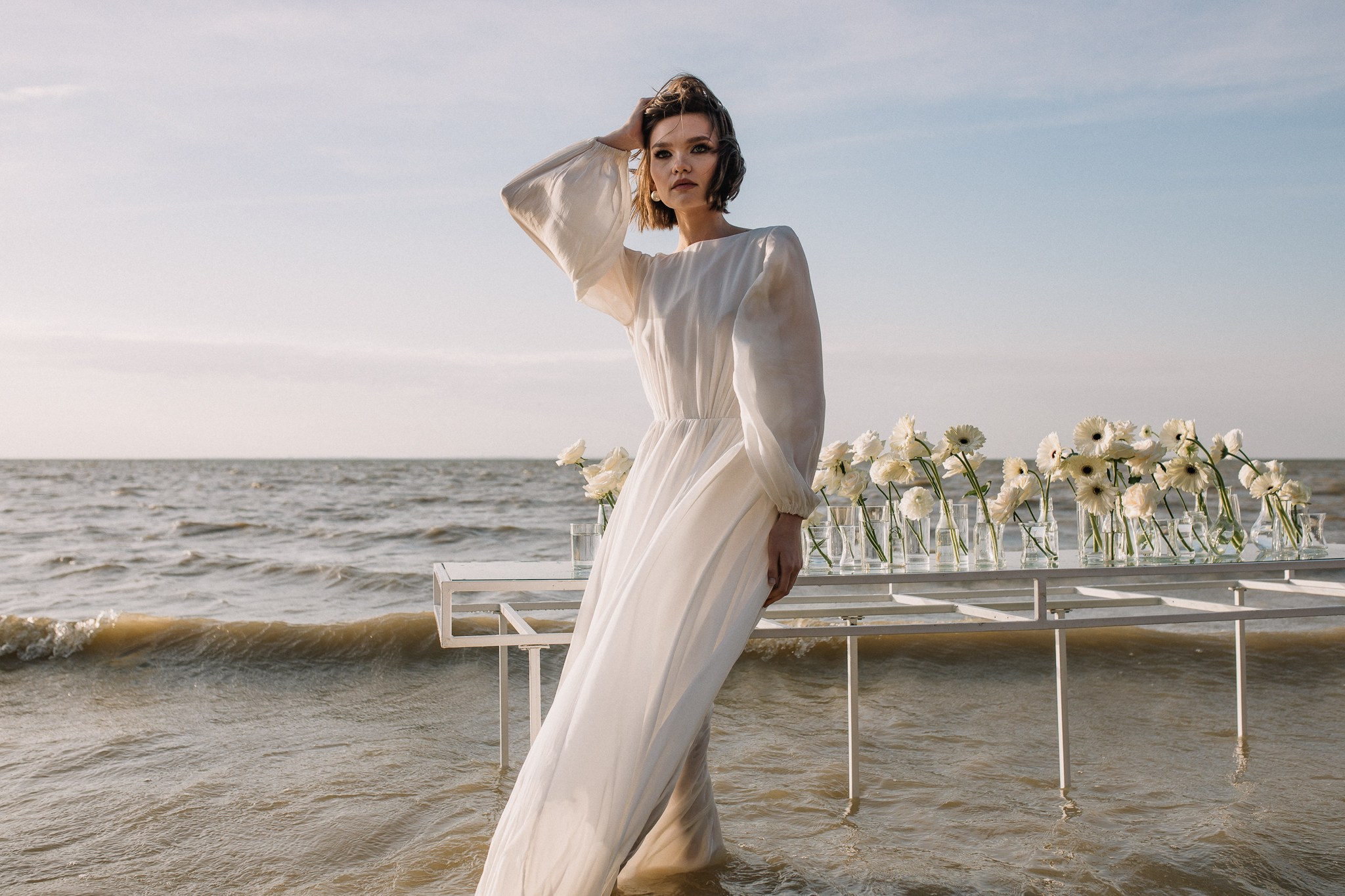 Клятва у волн: пляжная свадебная love story. Семейный и свадебный фотограф Ростове-на-Дону