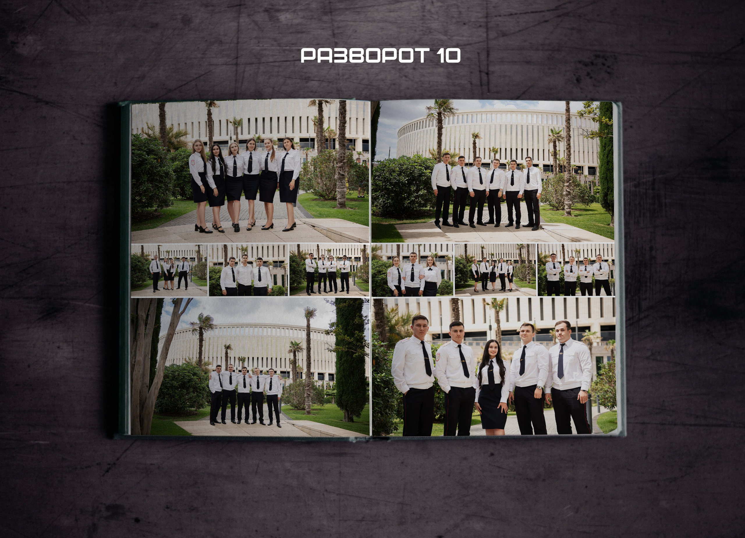 Фотокнига 11 разворотов (22 станицы). Выпускные альбомы Edi ART