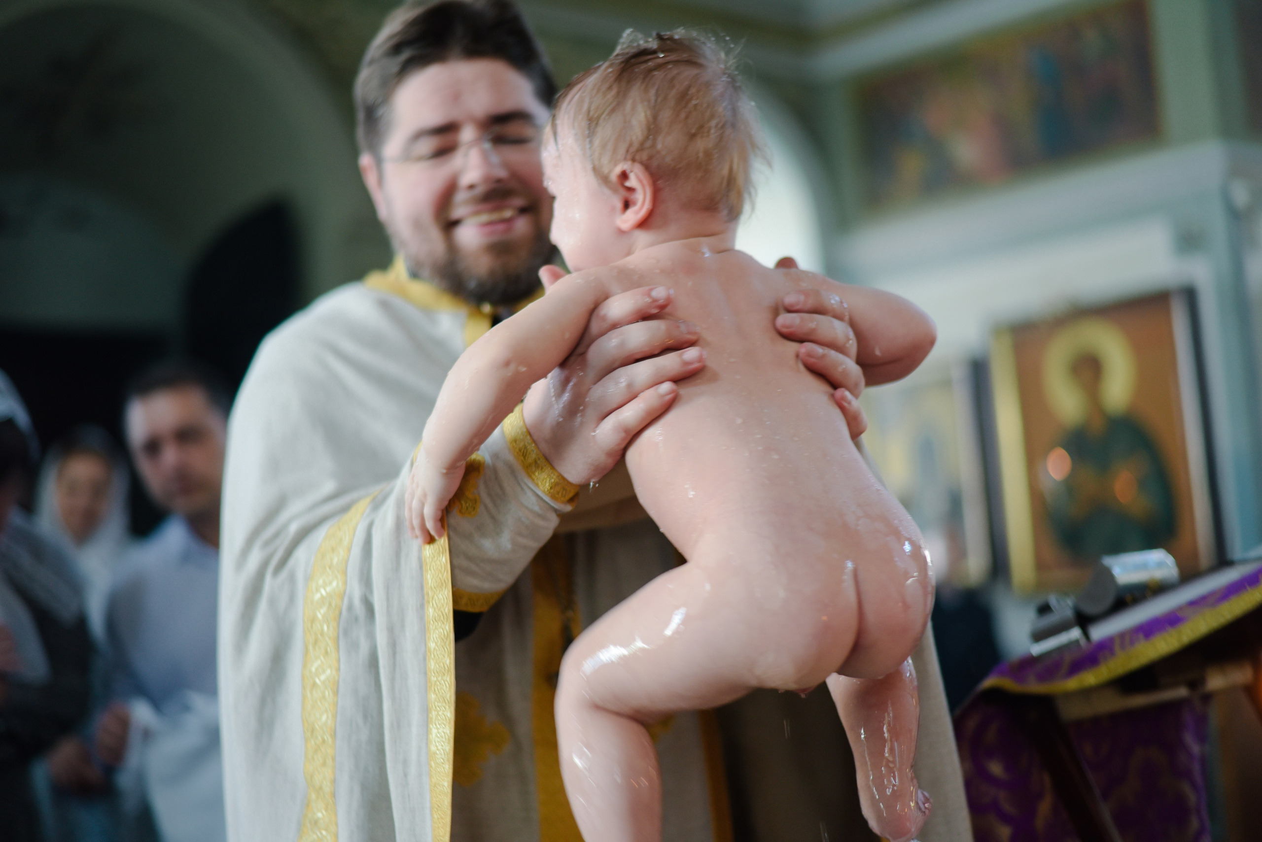 Крещение Алексея. Фотограф Лола Волна, город Москва