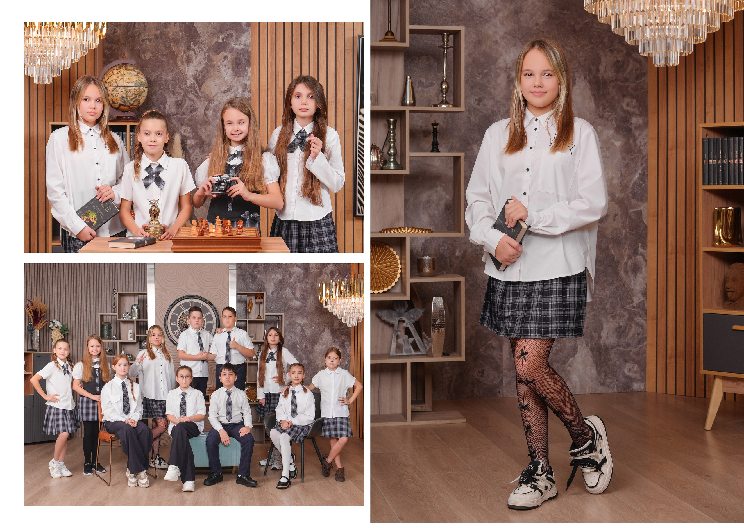 ШКОЛА 104 4 К. Красивый выпускной альбом в Краснодаре