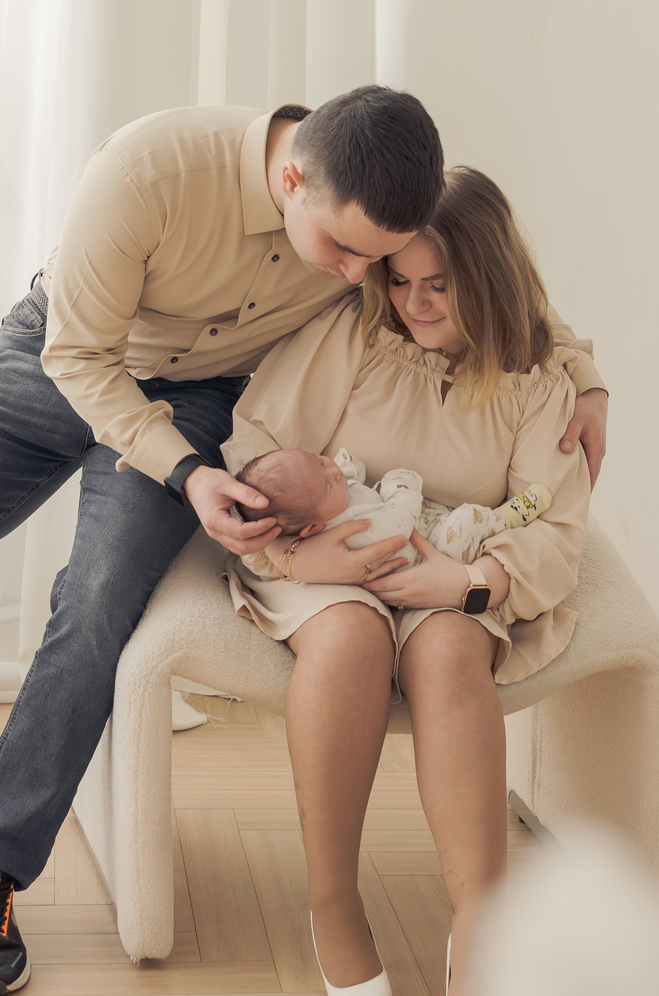 Даша, Ярослав и их малышка Алла. Свадебный фотограф в Сергиевом Посаде недорого Ольга Гузанова