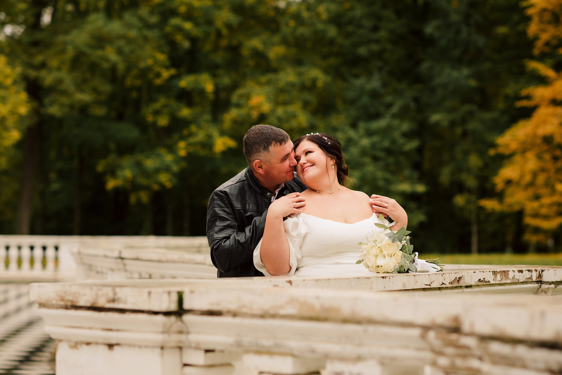 Анна и Сергей. Осень в Пушкине. Семейный и Свадебный фотограф. Санкт-Петербург. Пушкин