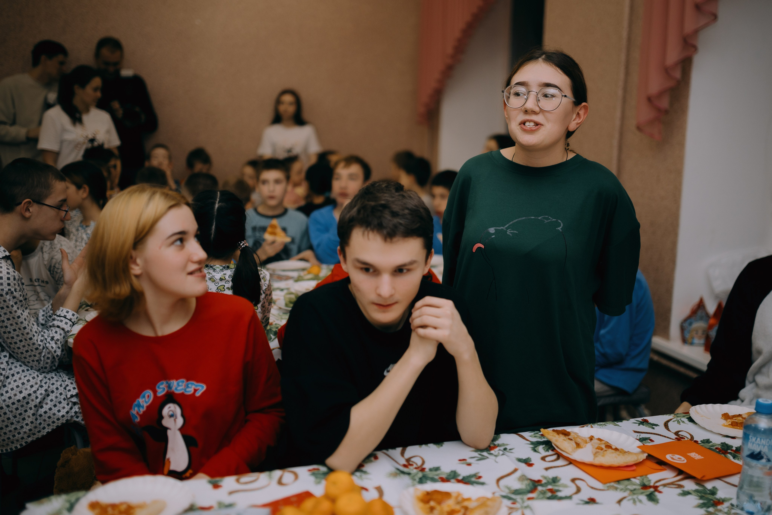 Пижамная вечеринка в школе-интернате № 5 // 27.12.2024. Денис Прохоров Фотограф в г. Магнитогорск