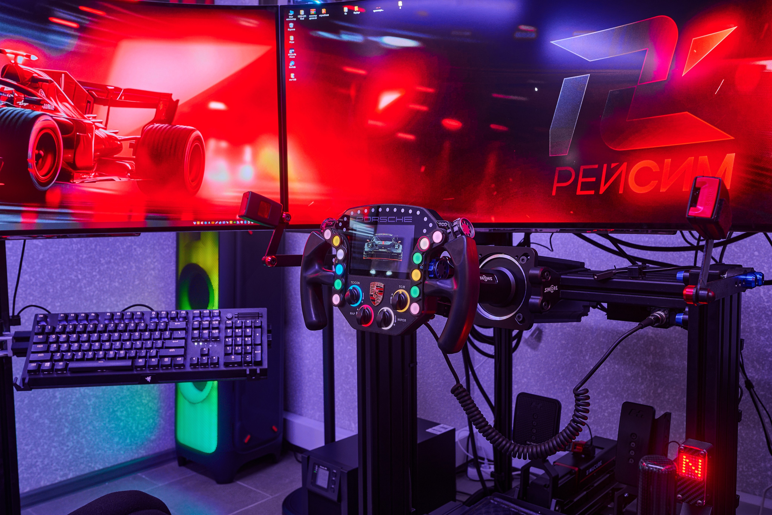 РЕЙСИМ Гоночные автосимуляторы. Интерьерный фотограф в Краснодаре