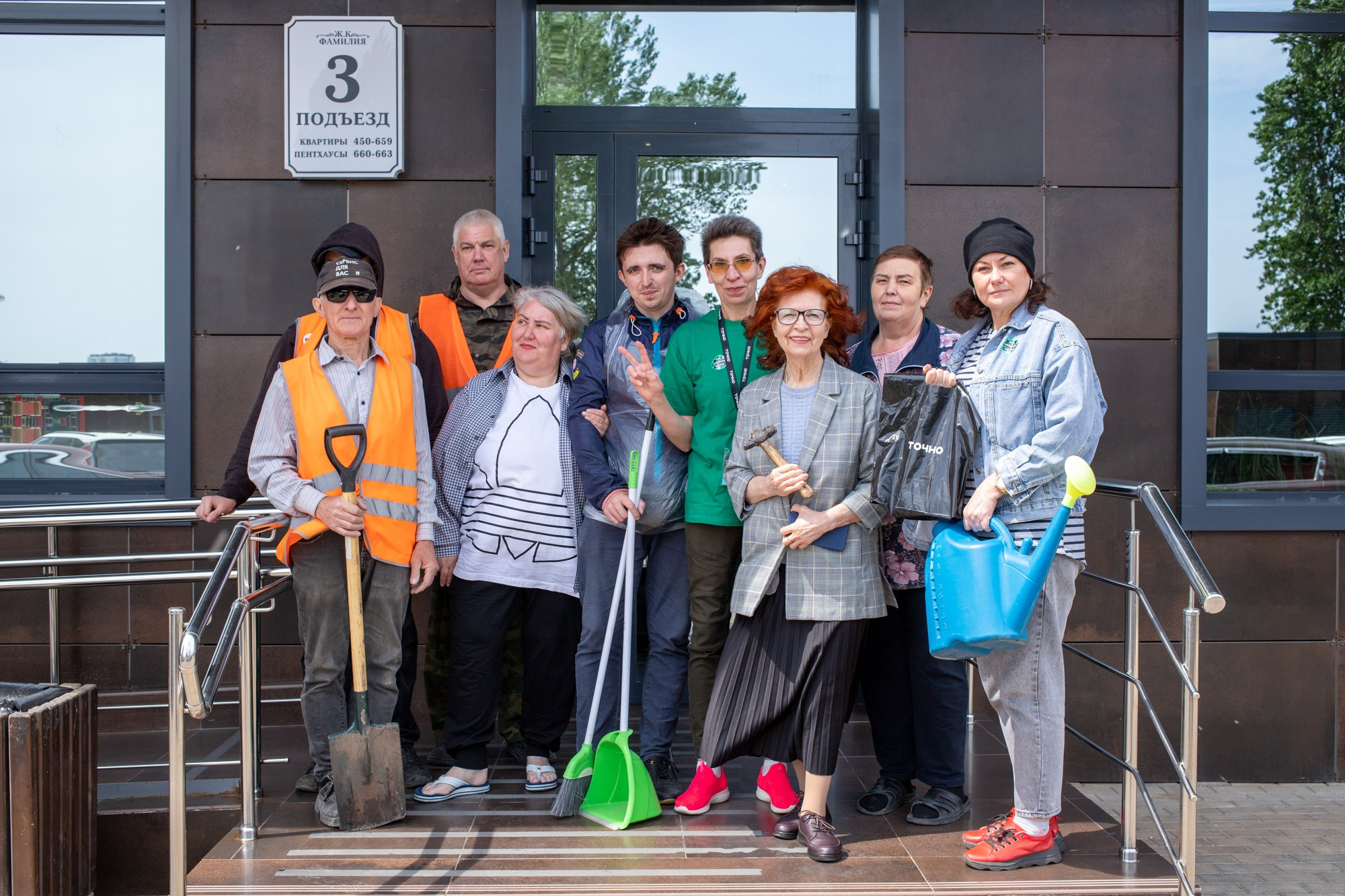 Субботник строительной компании «ТОЧНО». Репортажный, промышленный и маркетплейс-фотограф Дмитрий Чернат