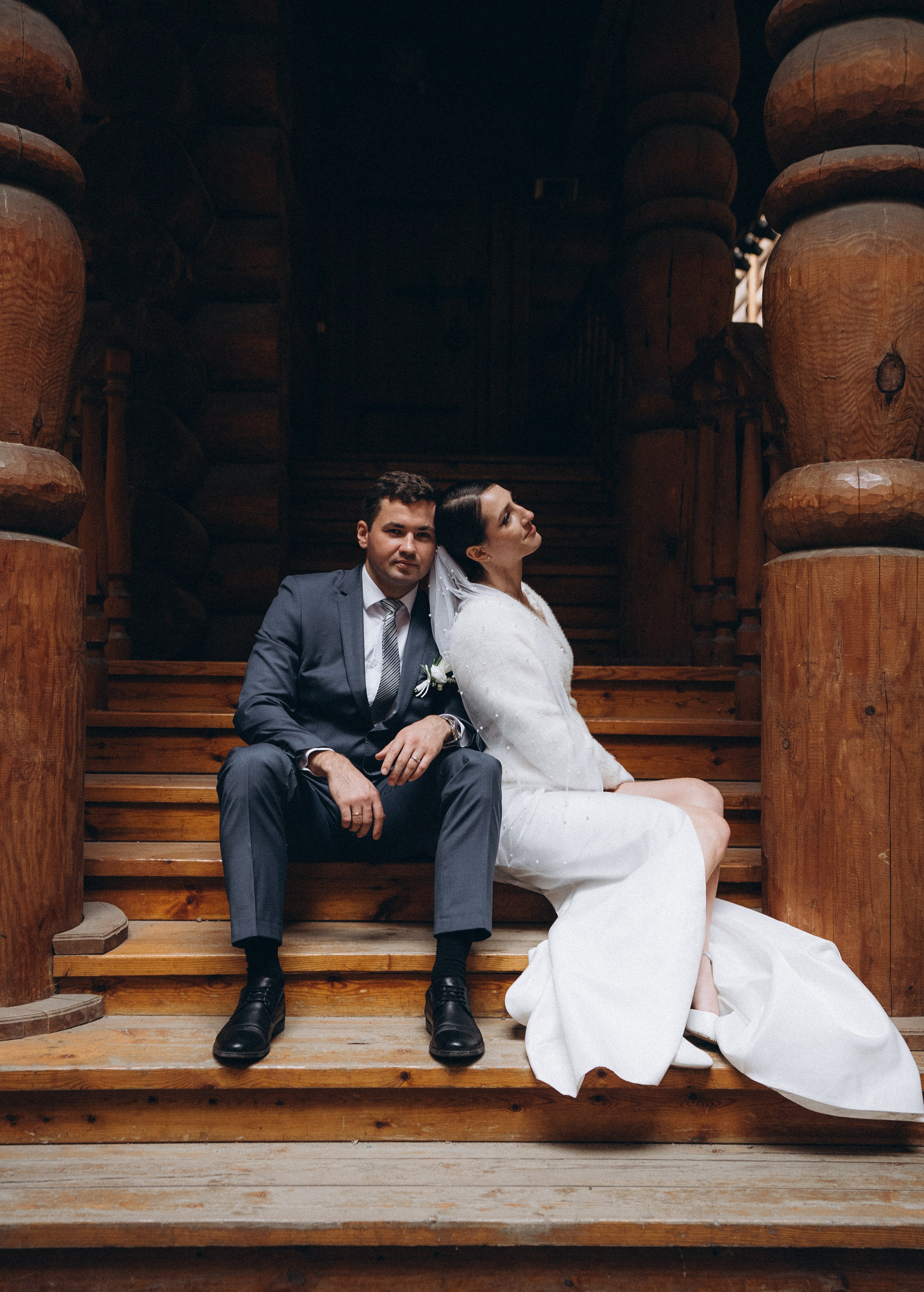 Регистрация и свадебная фотосессия в Коломенском. Портфолио