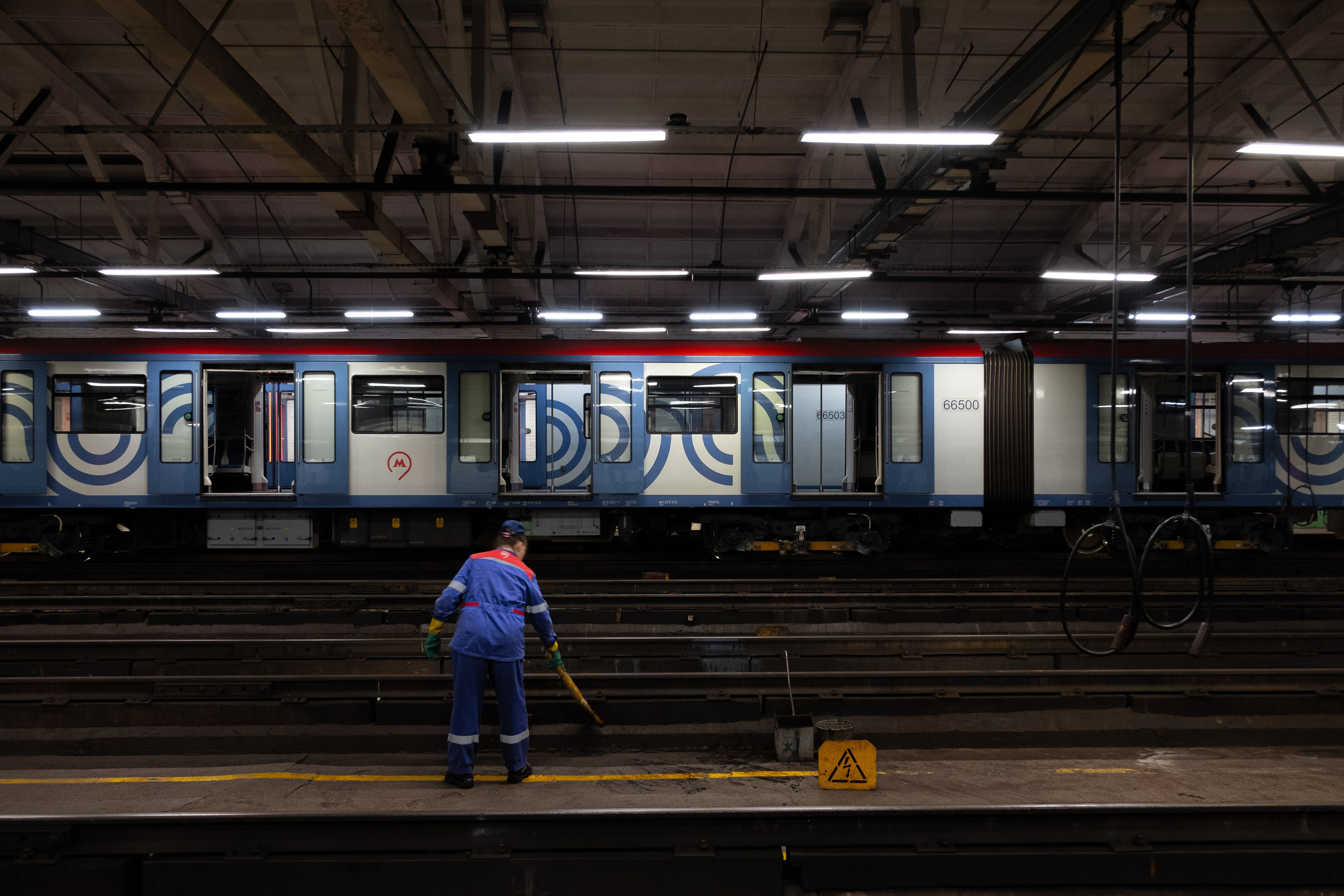 Московский Транспорт, электродепо. Репортажный фотограф в Москве Андрей Федоров