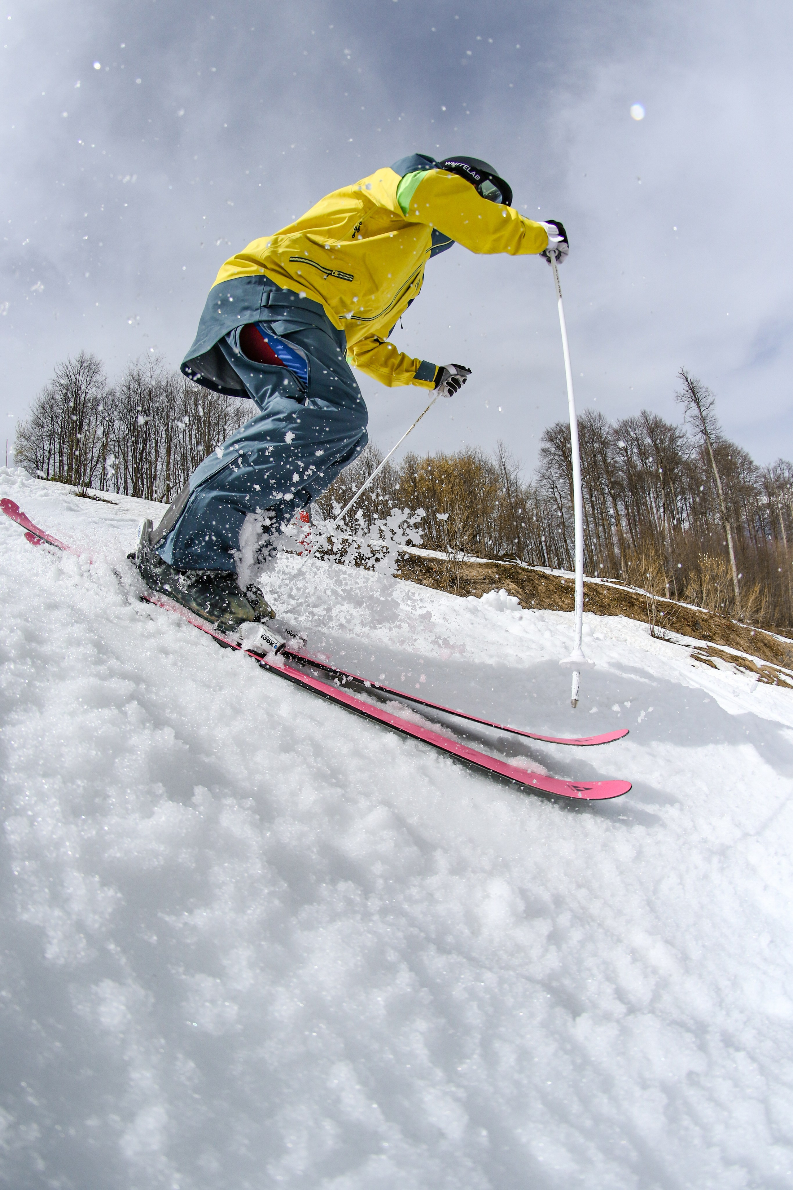 Горные лыжи и сноубординг. Спортивный фотограф в Сочи Красной поляне Сергей Канада