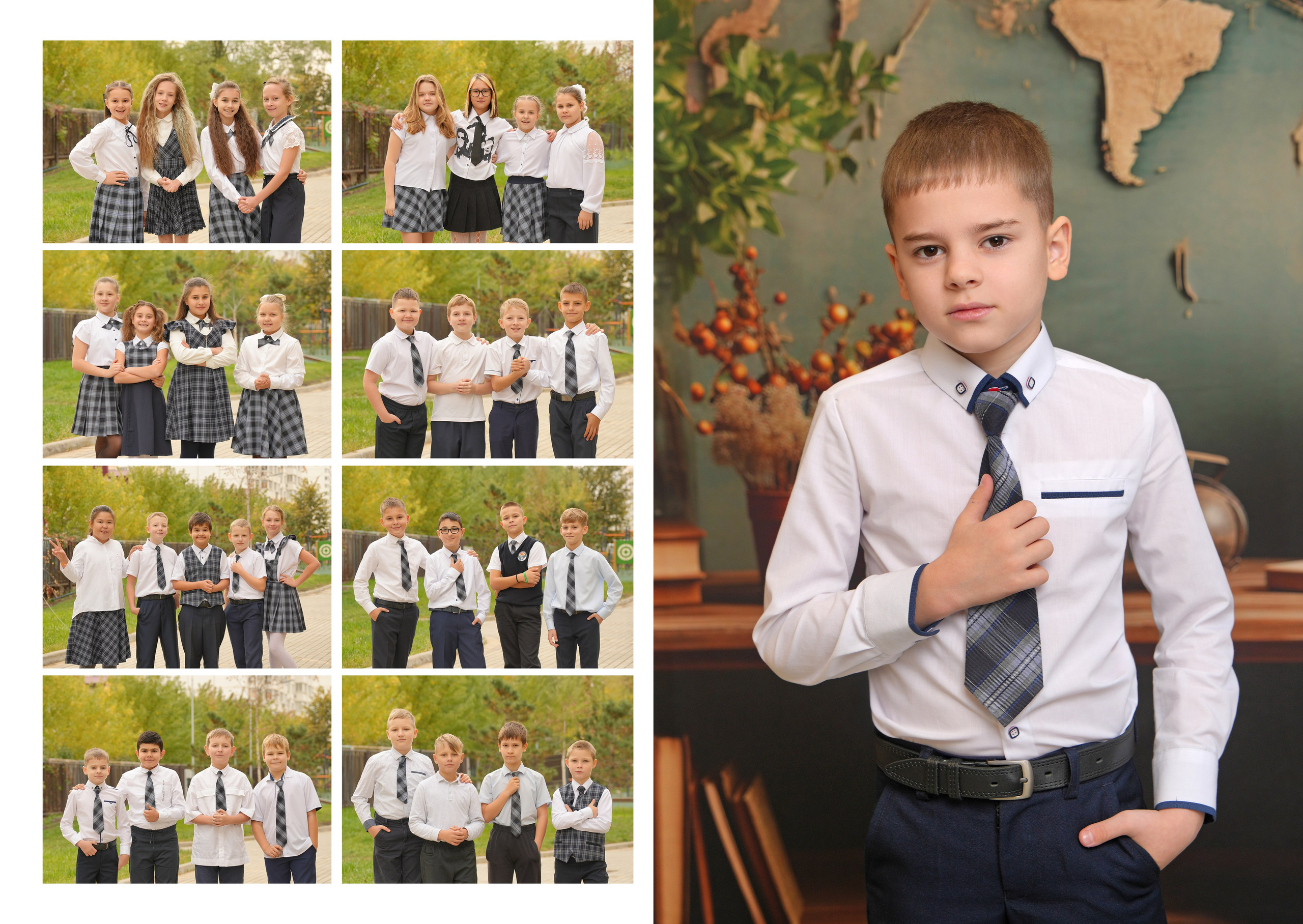 ШКОЛА 104 ф — 4 «И» класс. Красивый выпускной альбом в Краснодаре