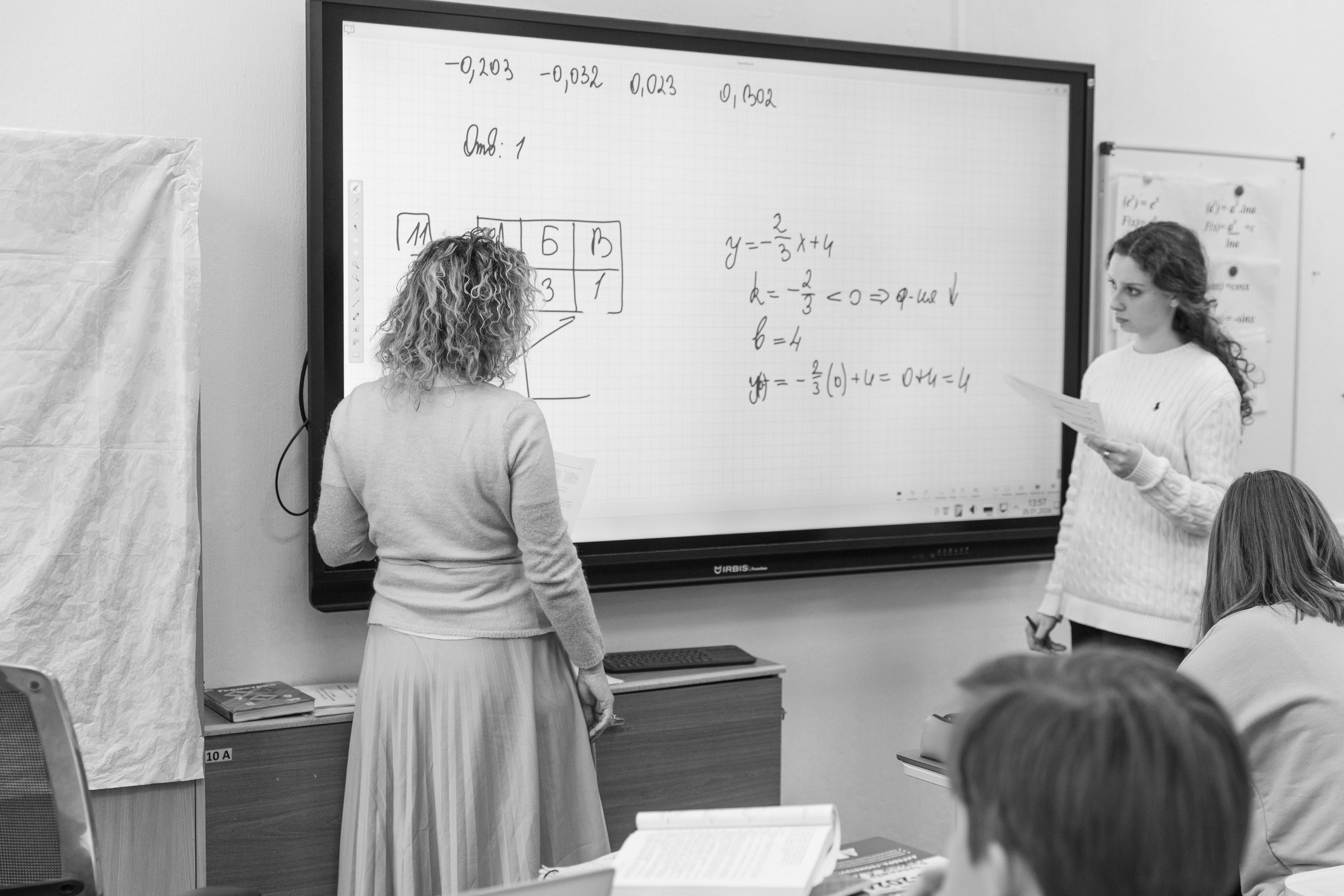 Репортаж с урока. Школьный фотограф в Москве Семенова Ирина