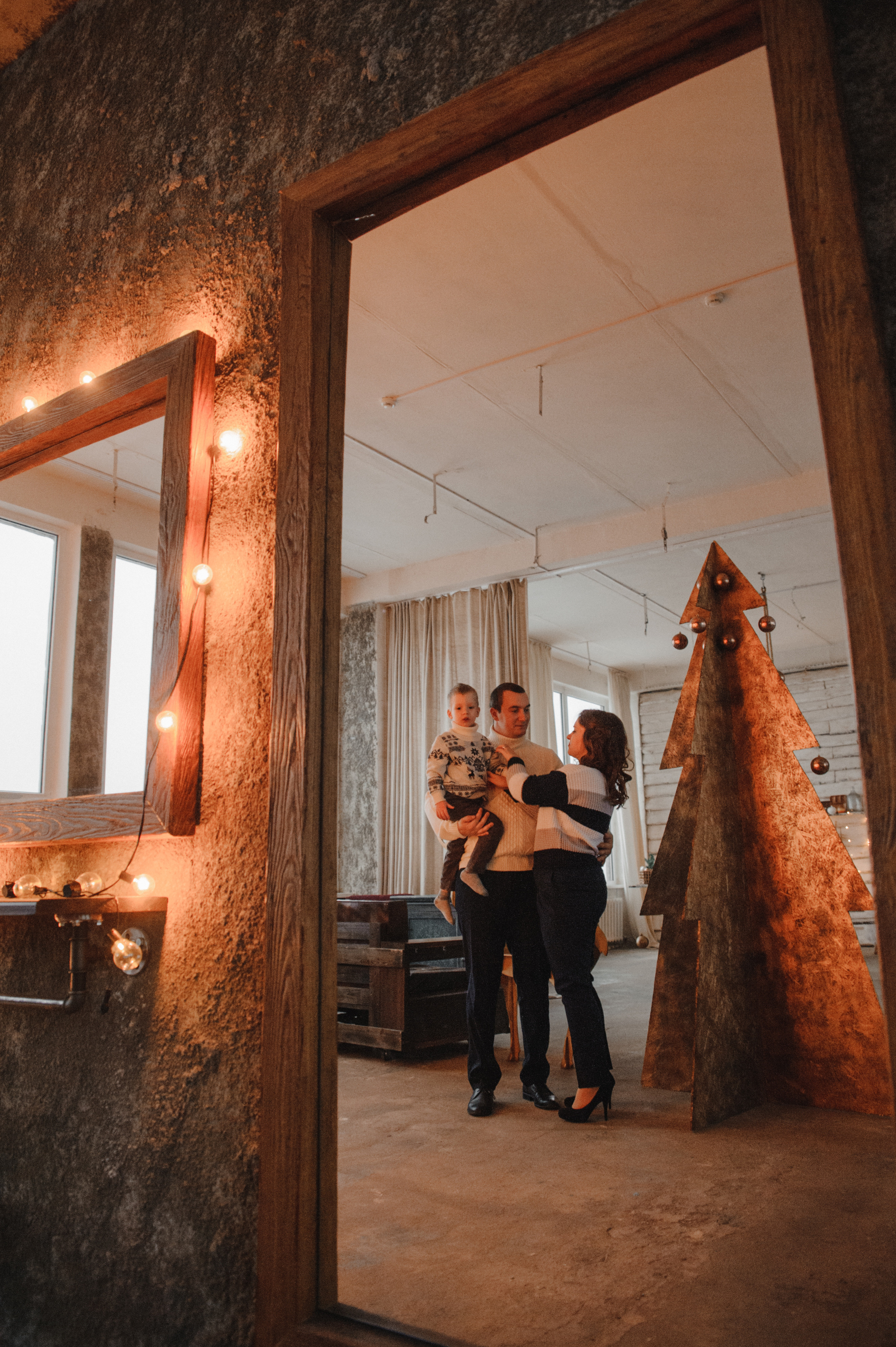 Паша Аня Арсений (новогодняя). Свадебный и семейный фотограф в городе Смоленске