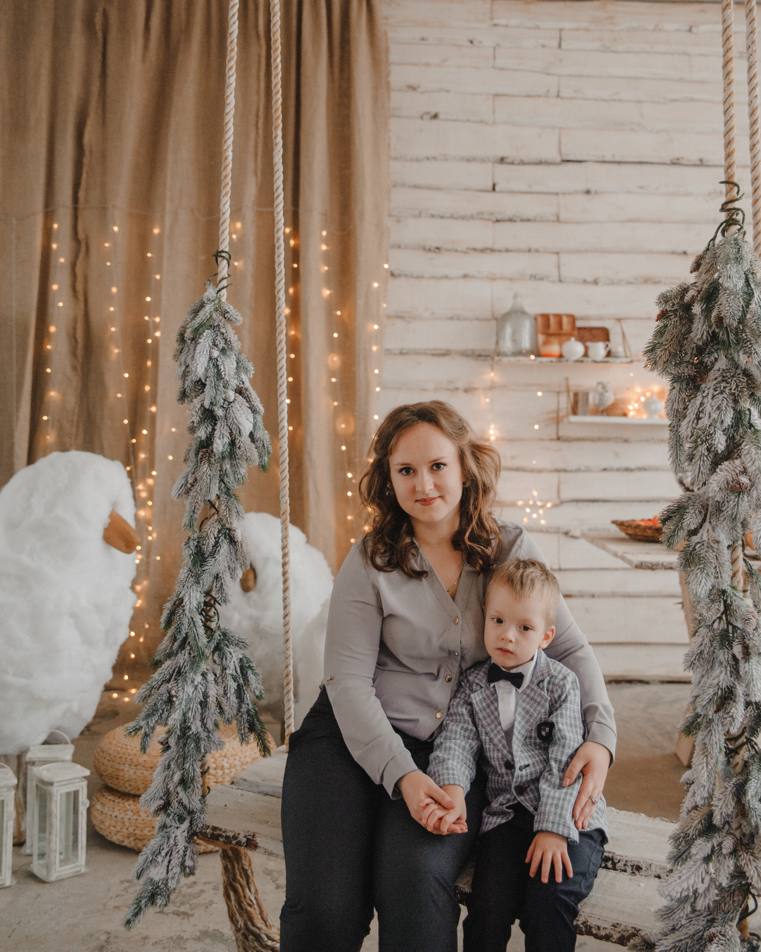 Паша Аня Арсений (новогодняя). Свадебный и семейный фотограф в городе Смоленске