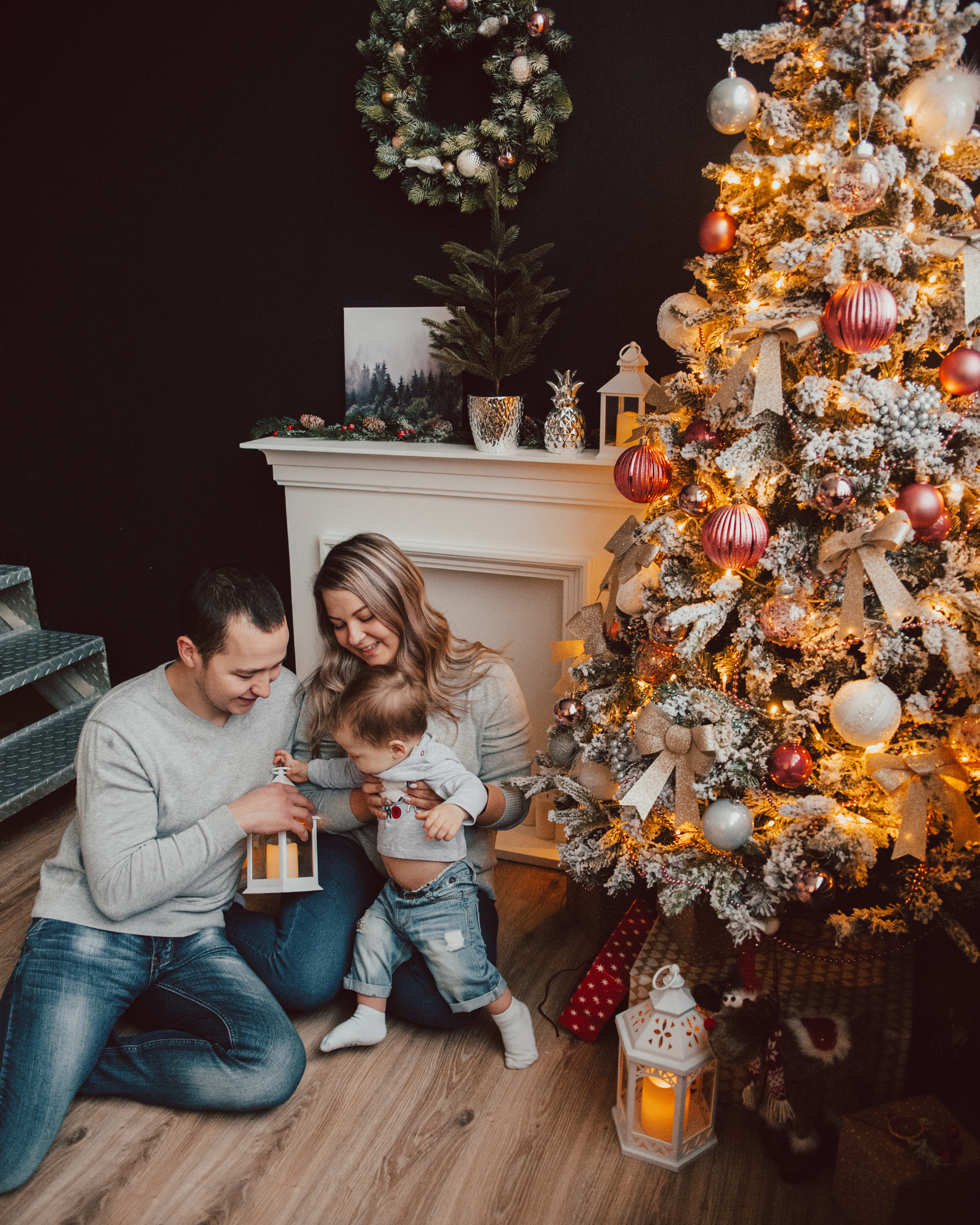 Лена Женя Денис (новогодняя). Свадебный и семейный фотограф в городе Смоленске