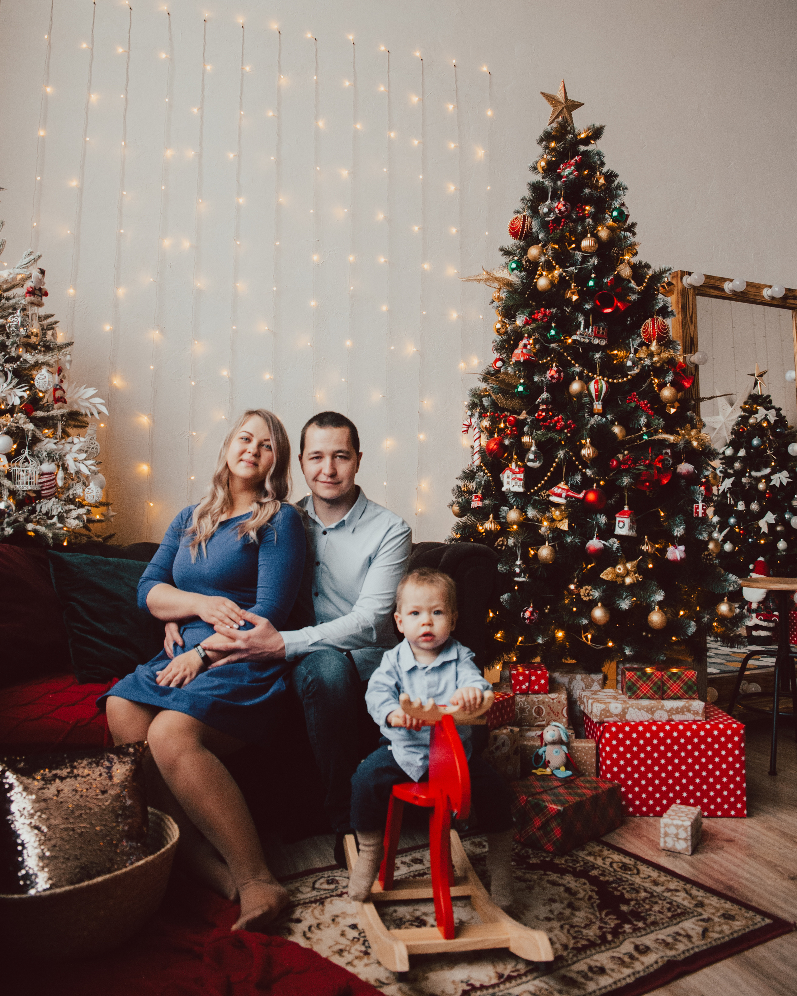 Лена Женя Денис (новогодняя). Свадебный и семейный фотограф в городе Смоленске