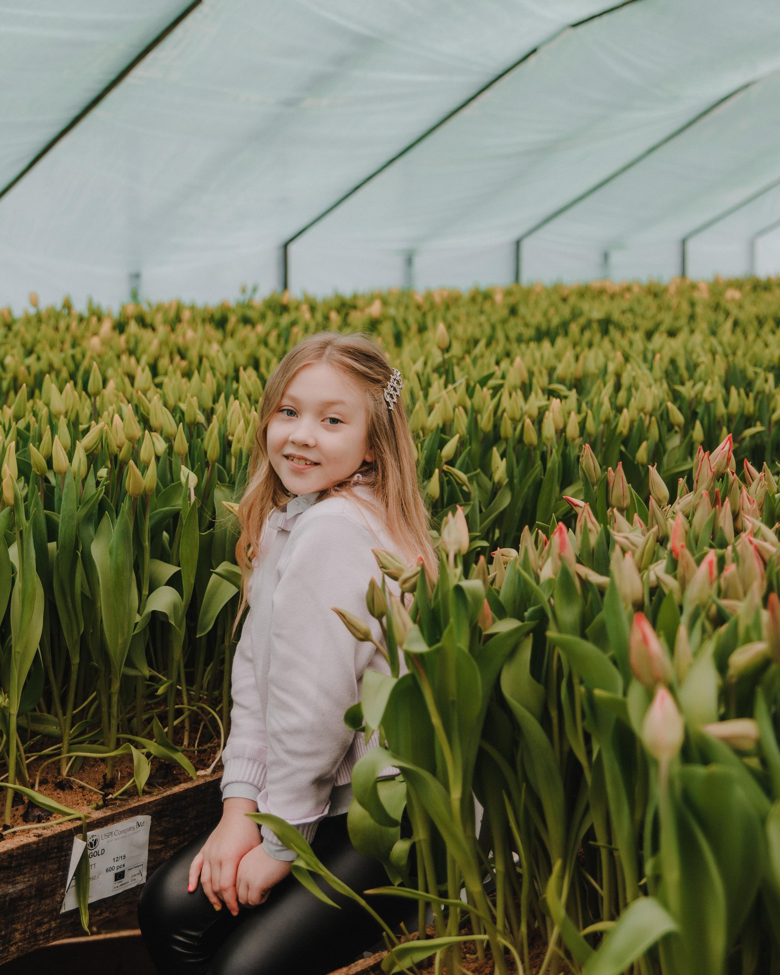 Фотосессия в тюльпанах. Свадебный и семейный фотограф в городе Смоленске