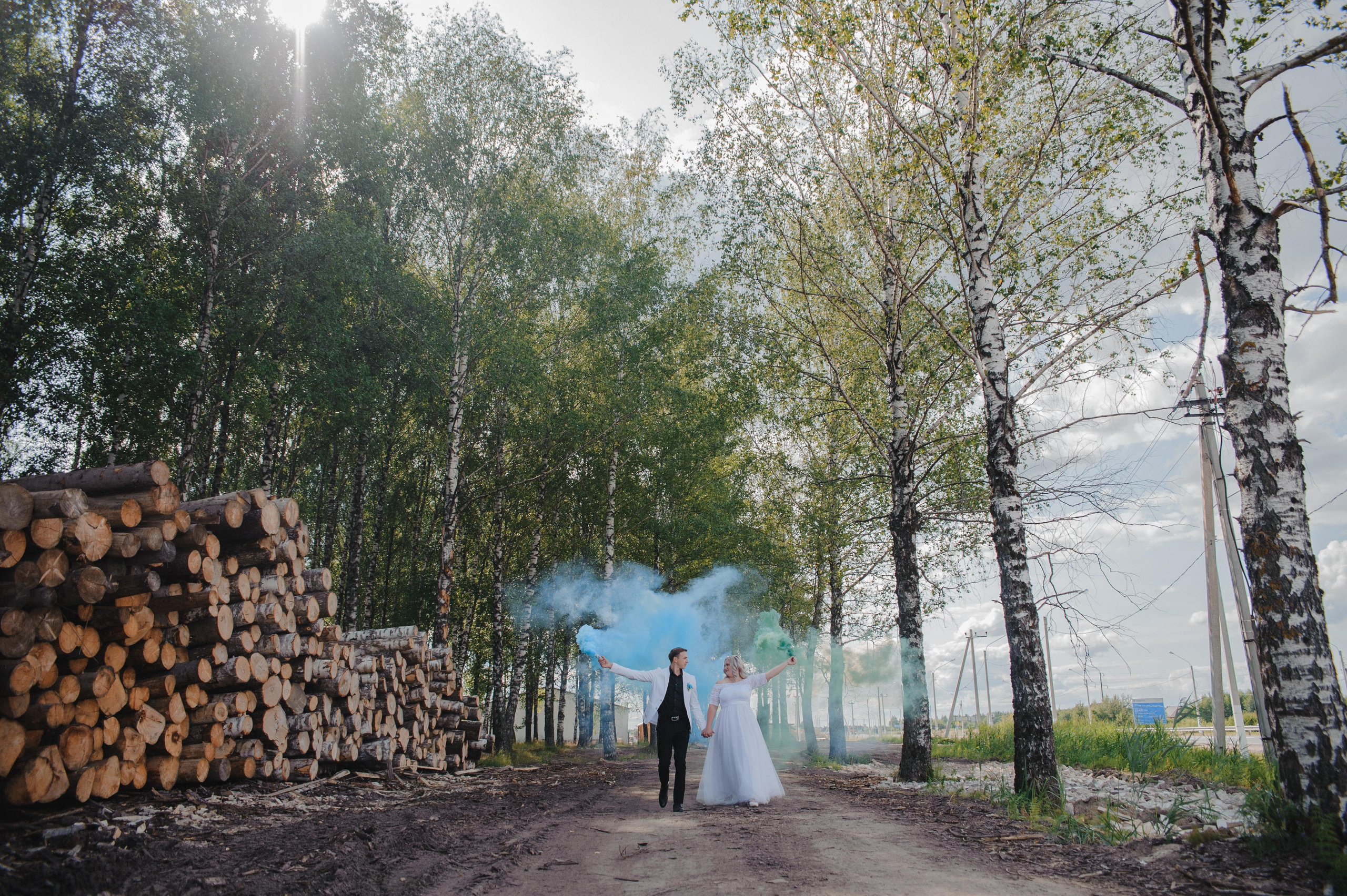 Максим и Евгения ситцевая свадьба. Свадебный и семейный фотограф в городе Смоленске