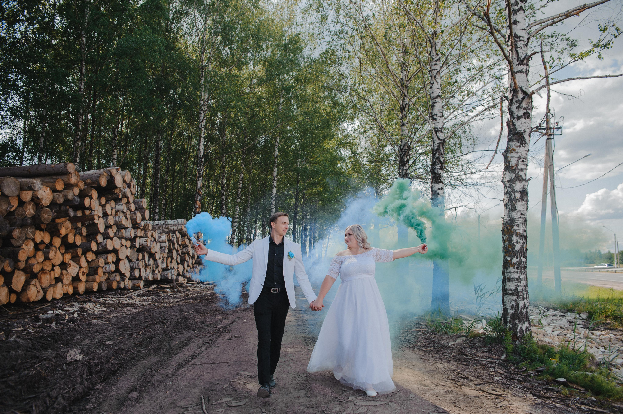 Максим и Евгения ситцевая свадьба. Свадебный и семейный фотограф в городе Смоленске