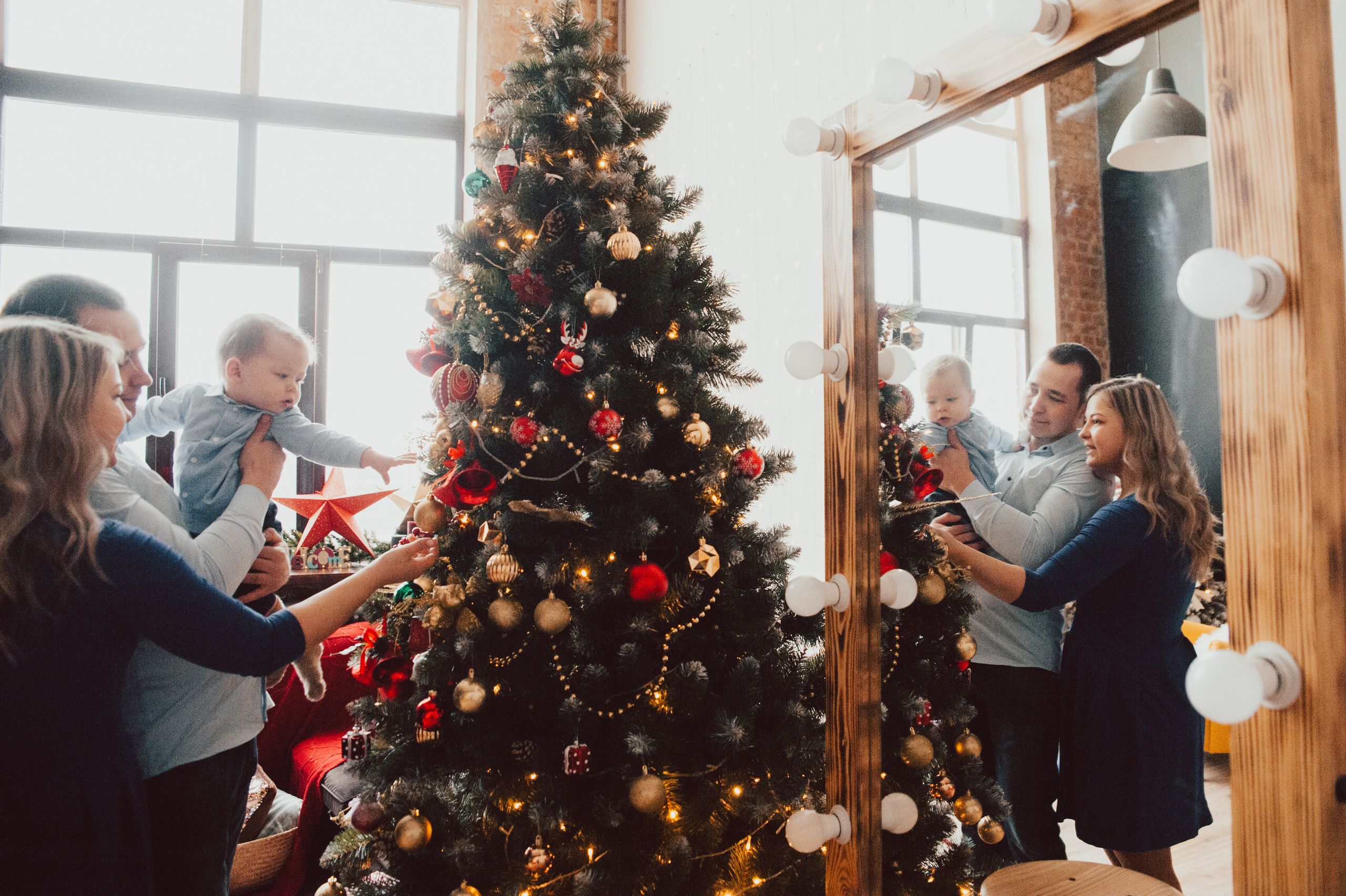 Лена Женя Денис (новогодняя). Свадебный и семейный фотограф в городе Смоленске