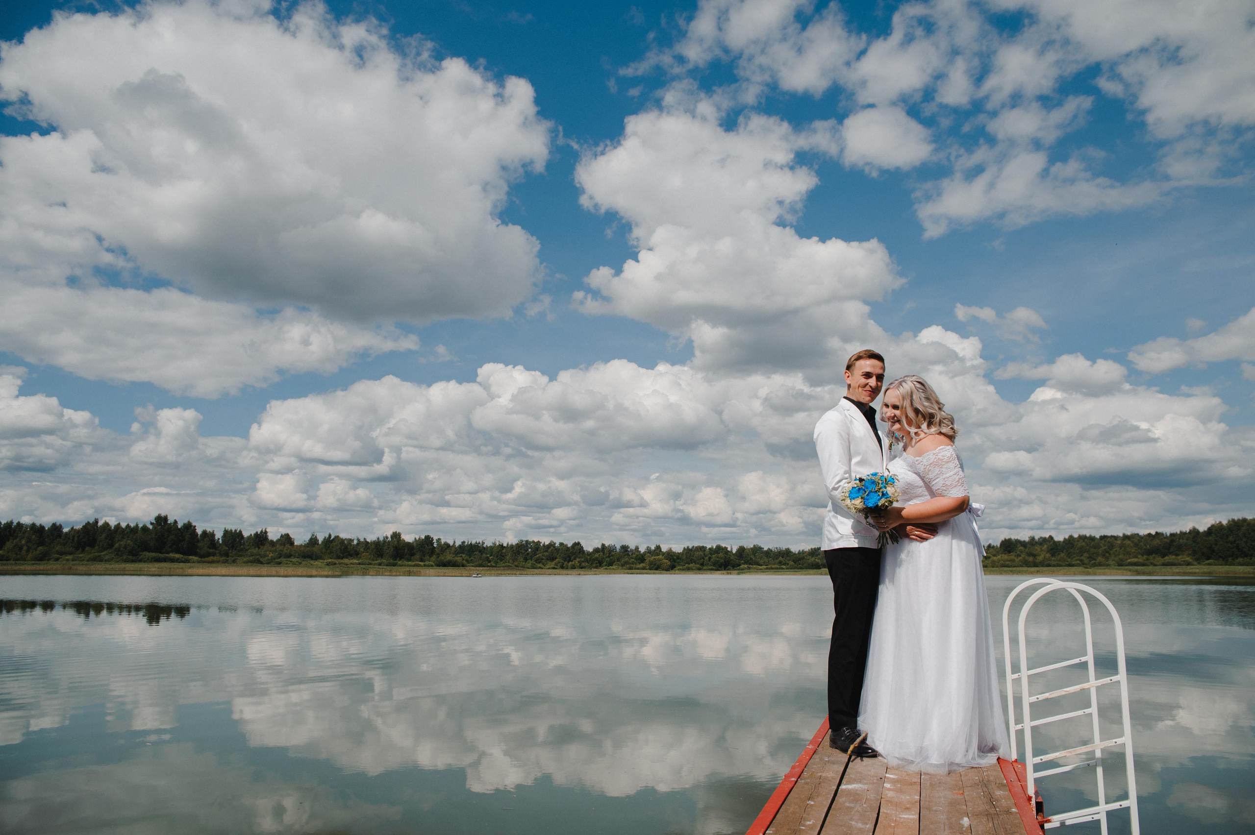 Максим и Евгения ситцевая свадьба. Свадебный и семейный фотограф в городе Смоленске