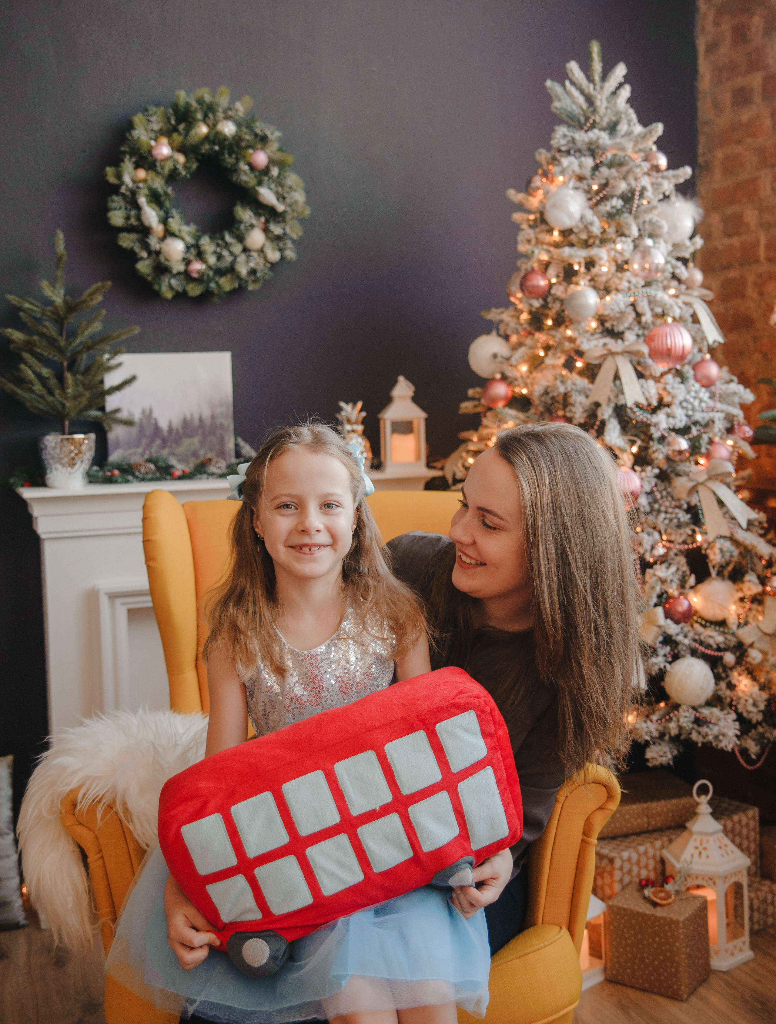 Ира Саша (мама дочка) Новогодняя. Свадебный и семейный фотограф в городе Смоленске
