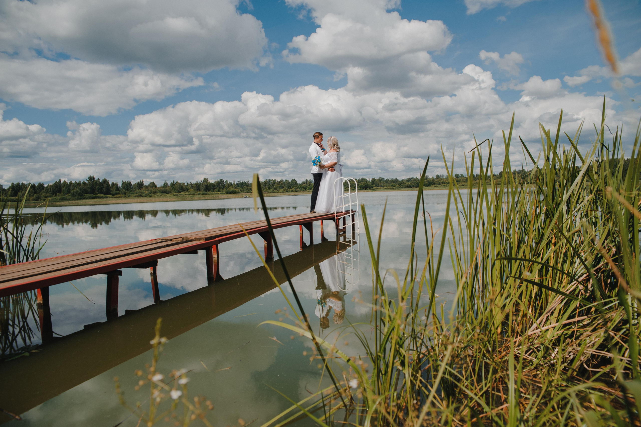Максим и Евгения ситцевая свадьба. Свадебный и семейный фотограф в городе Смоленске