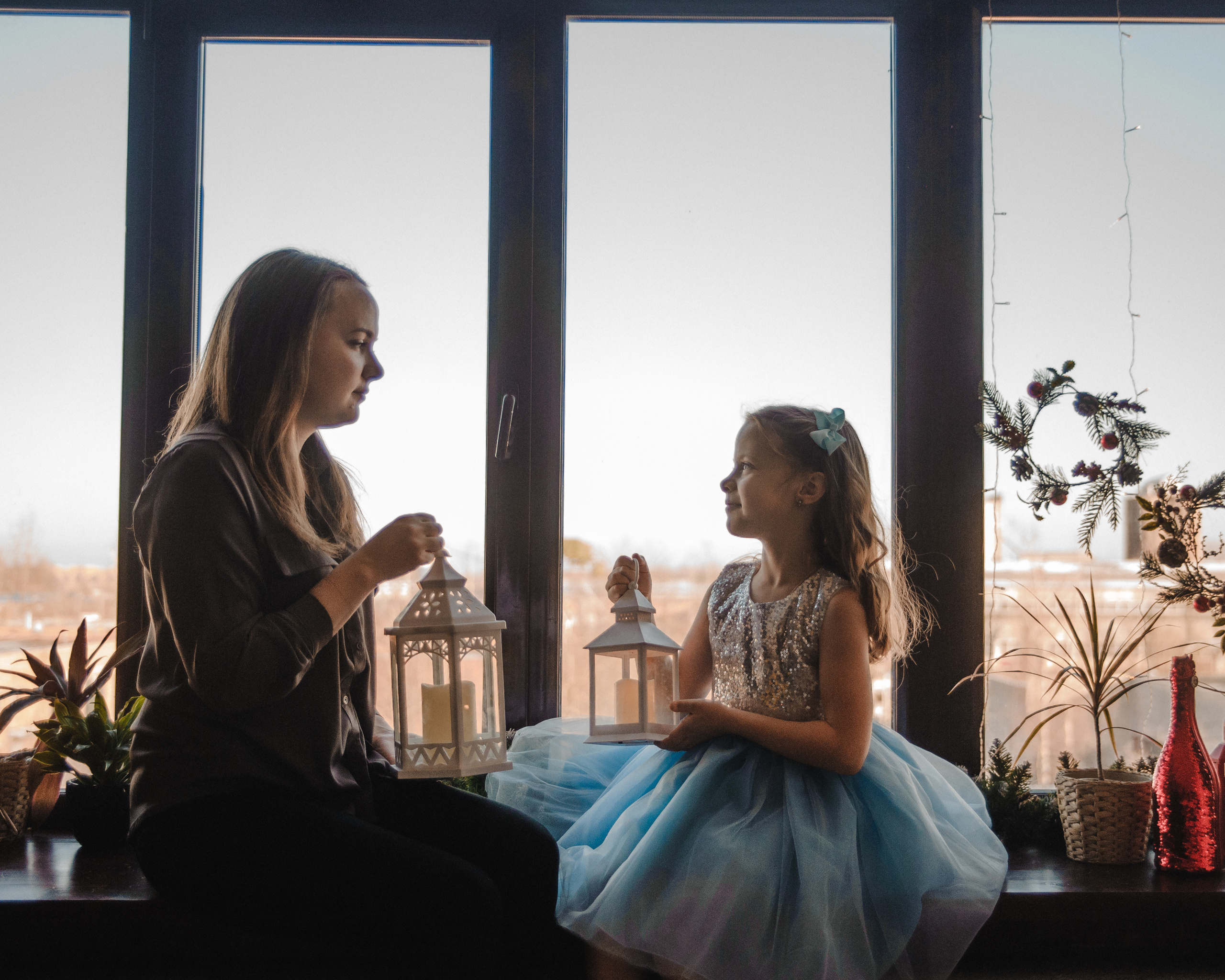 Ира Саша (мама дочка) Новогодняя. Свадебный и семейный фотограф в городе Смоленске