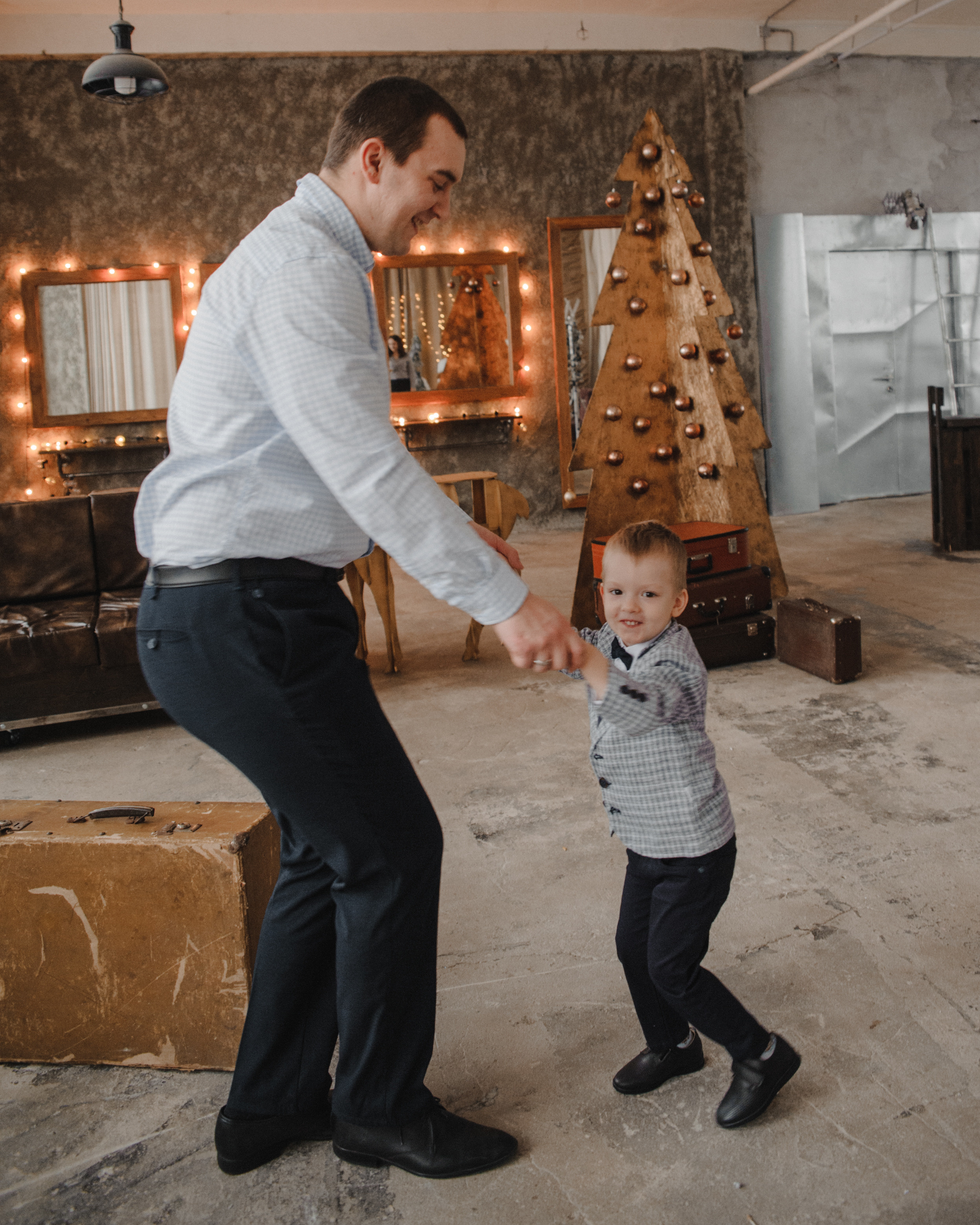 Паша Аня Арсений (новогодняя). Свадебный и семейный фотограф в городе Смоленске