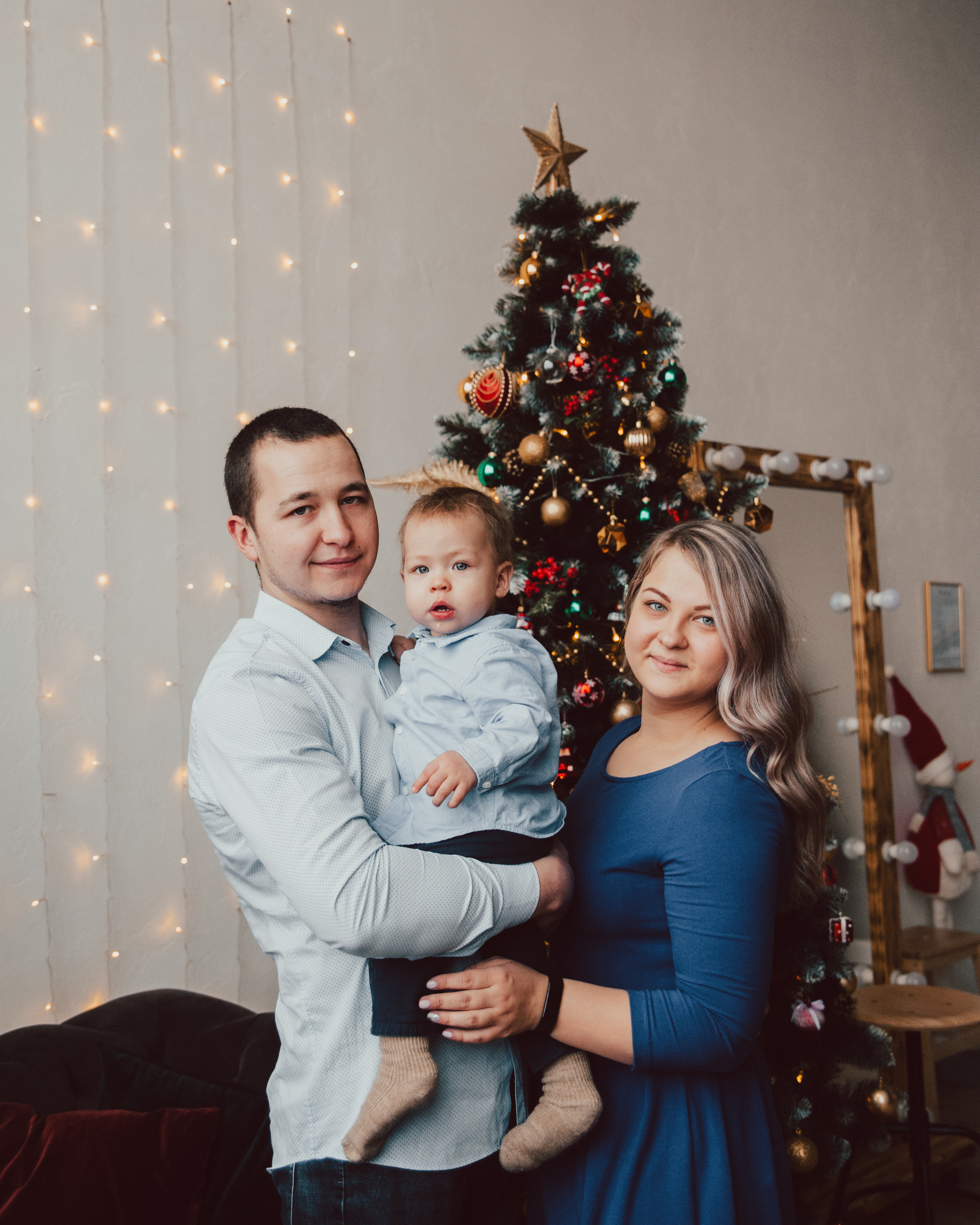 Лена Женя Денис (новогодняя). Свадебный и семейный фотограф в городе Смоленске