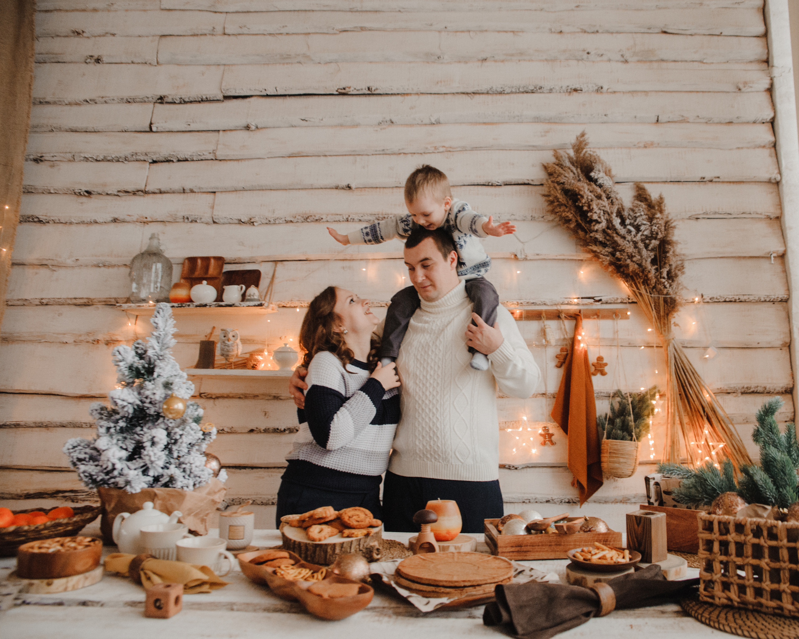 Паша Аня Арсений (новогодняя). Свадебный и семейный фотограф в городе Смоленске