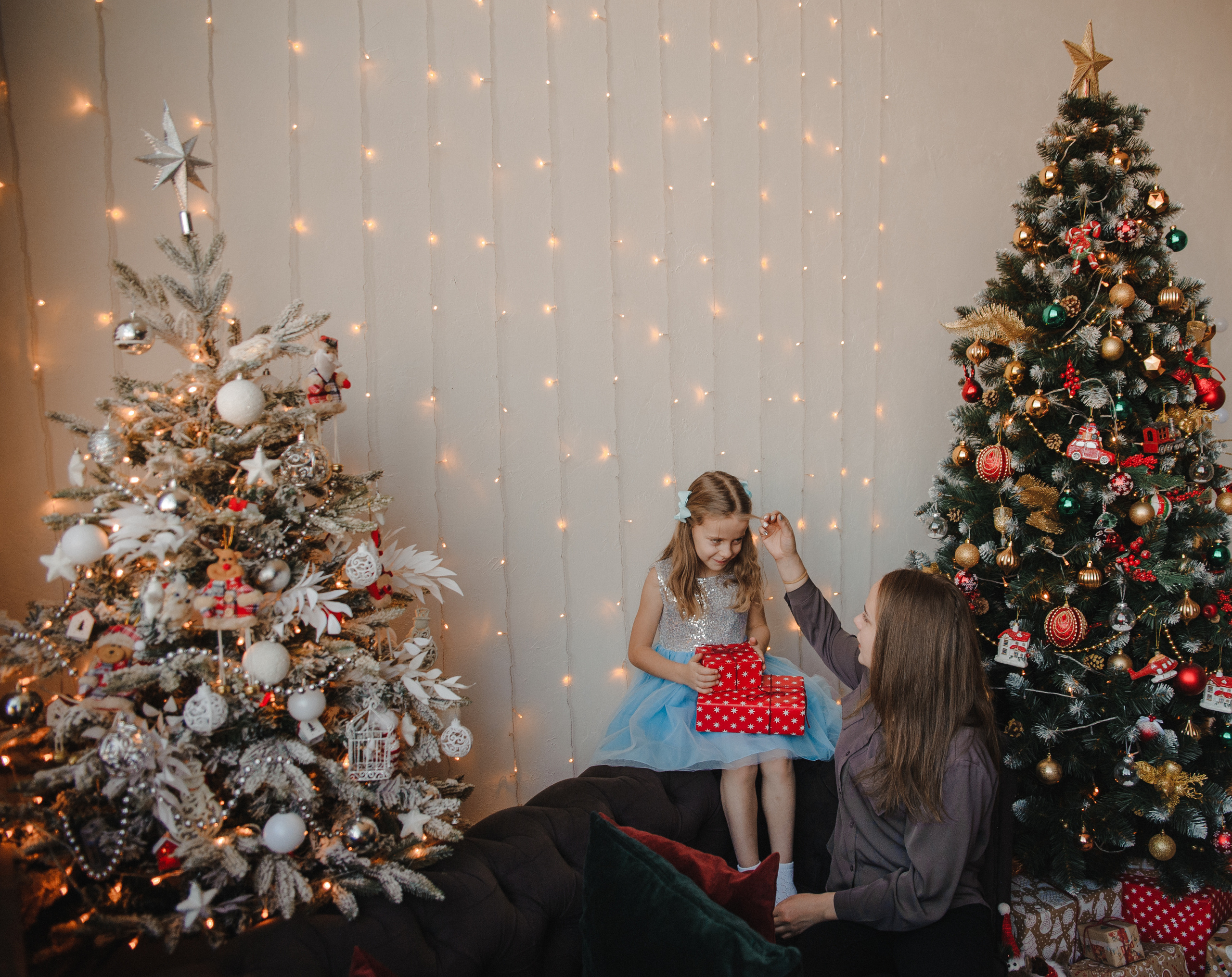 Ира Саша (мама дочка) Новогодняя. Свадебный и семейный фотограф в городе Смоленске